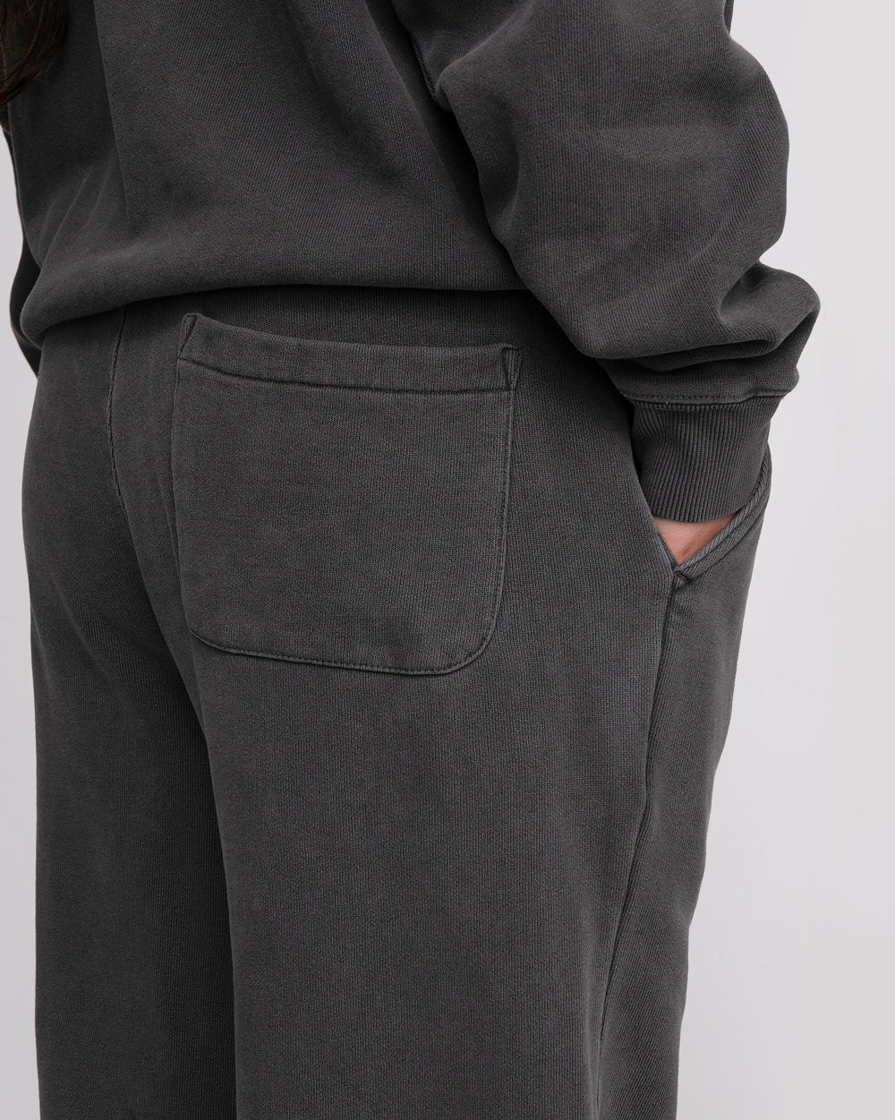 Heavyweight Cuffless Joggers #colour_slate