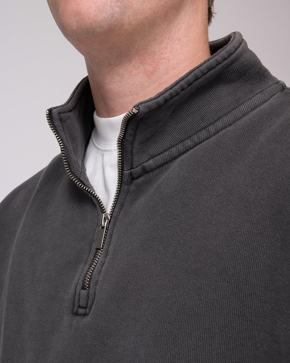 Out of Order Quarter Zip #colour_slate