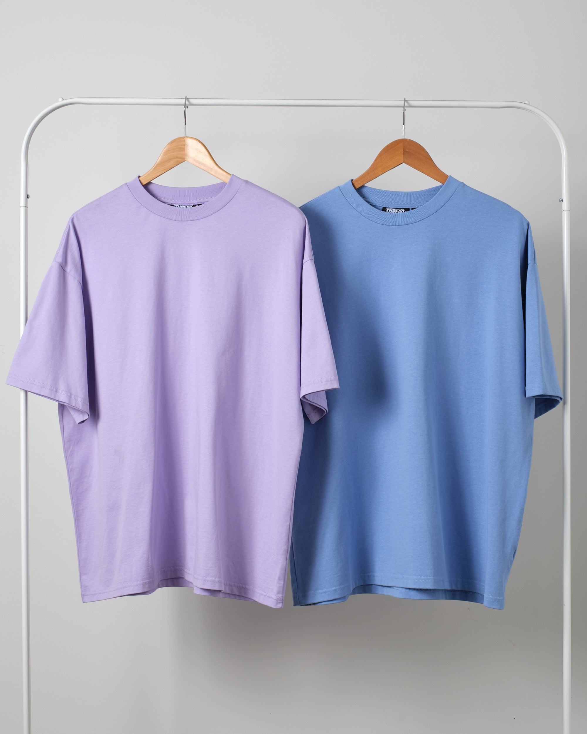 Oversized Tee 2 Pack: Powder Blue, Lilac