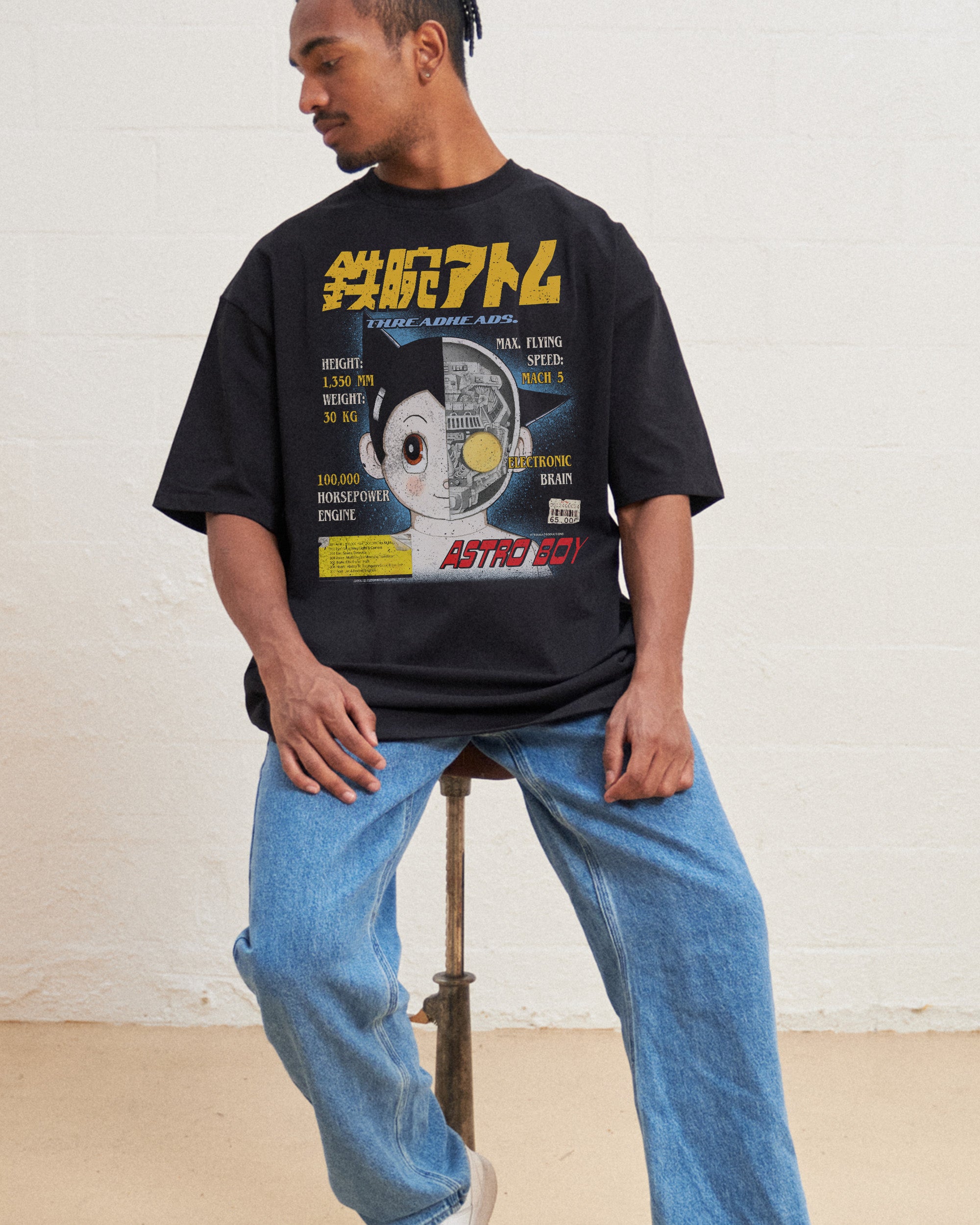 Astro Boy Magazine Oversized Tee