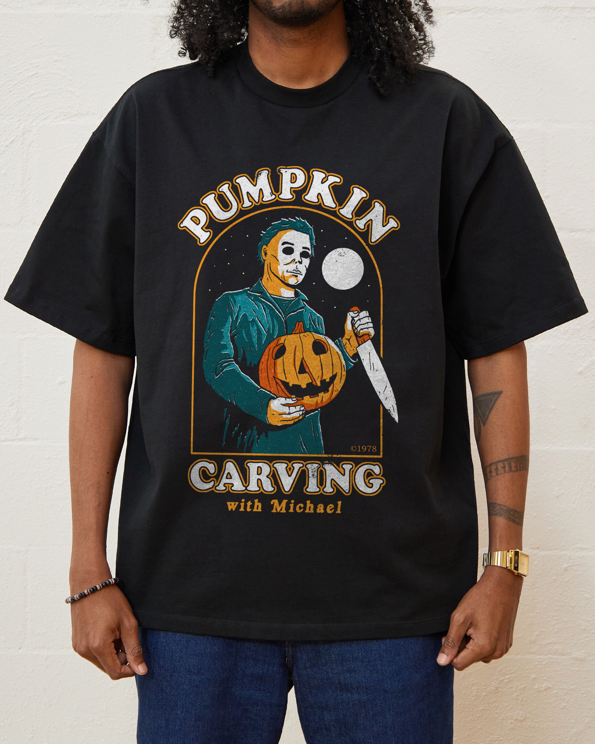 Carving with Michael Oversized Tee
