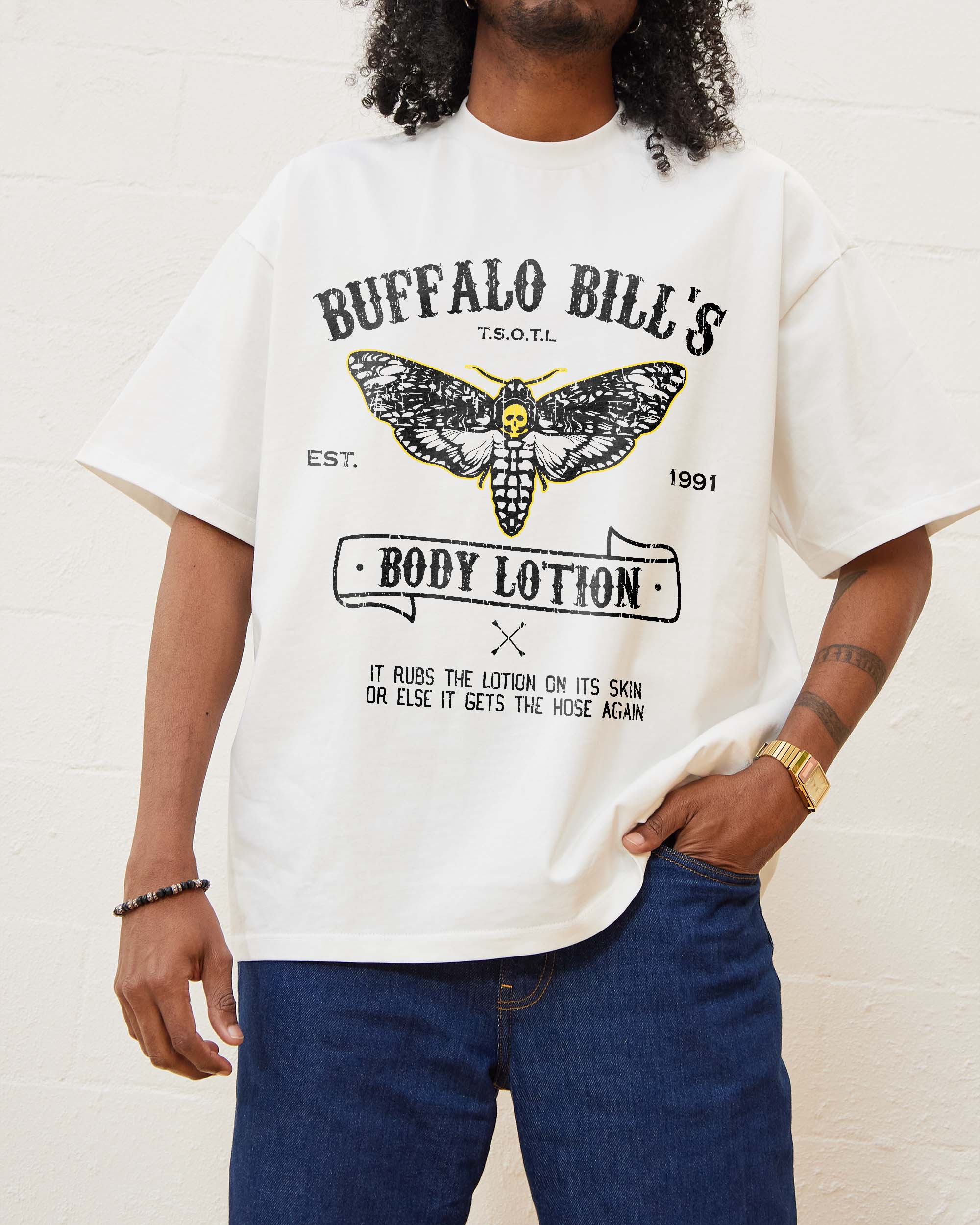 Buffalo Bill's Rubbing Lotion Oversized Tee