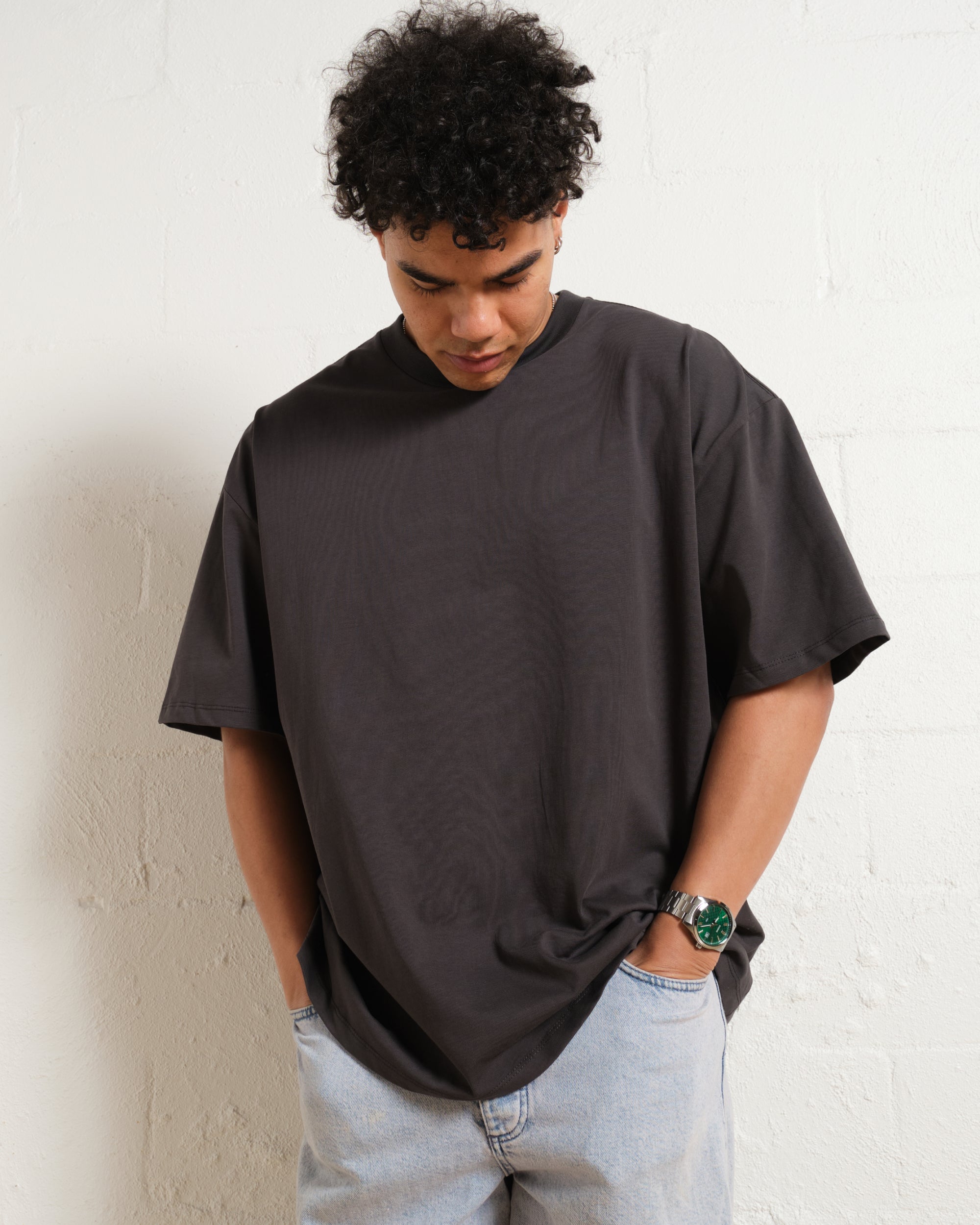 Oversized Tee Australia Online #colour_charcoal