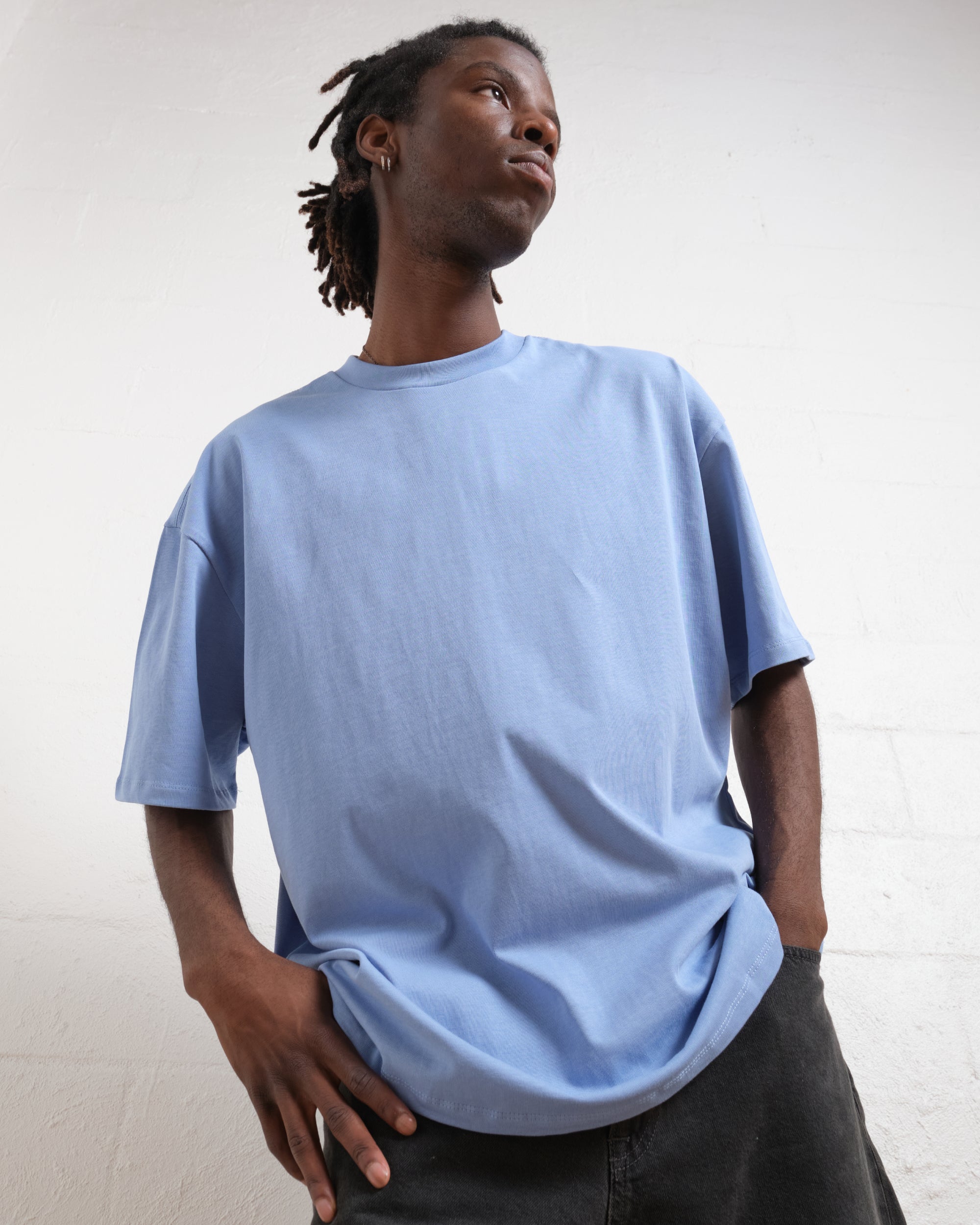 Oversized Tee Australia Online #colour_powder blue