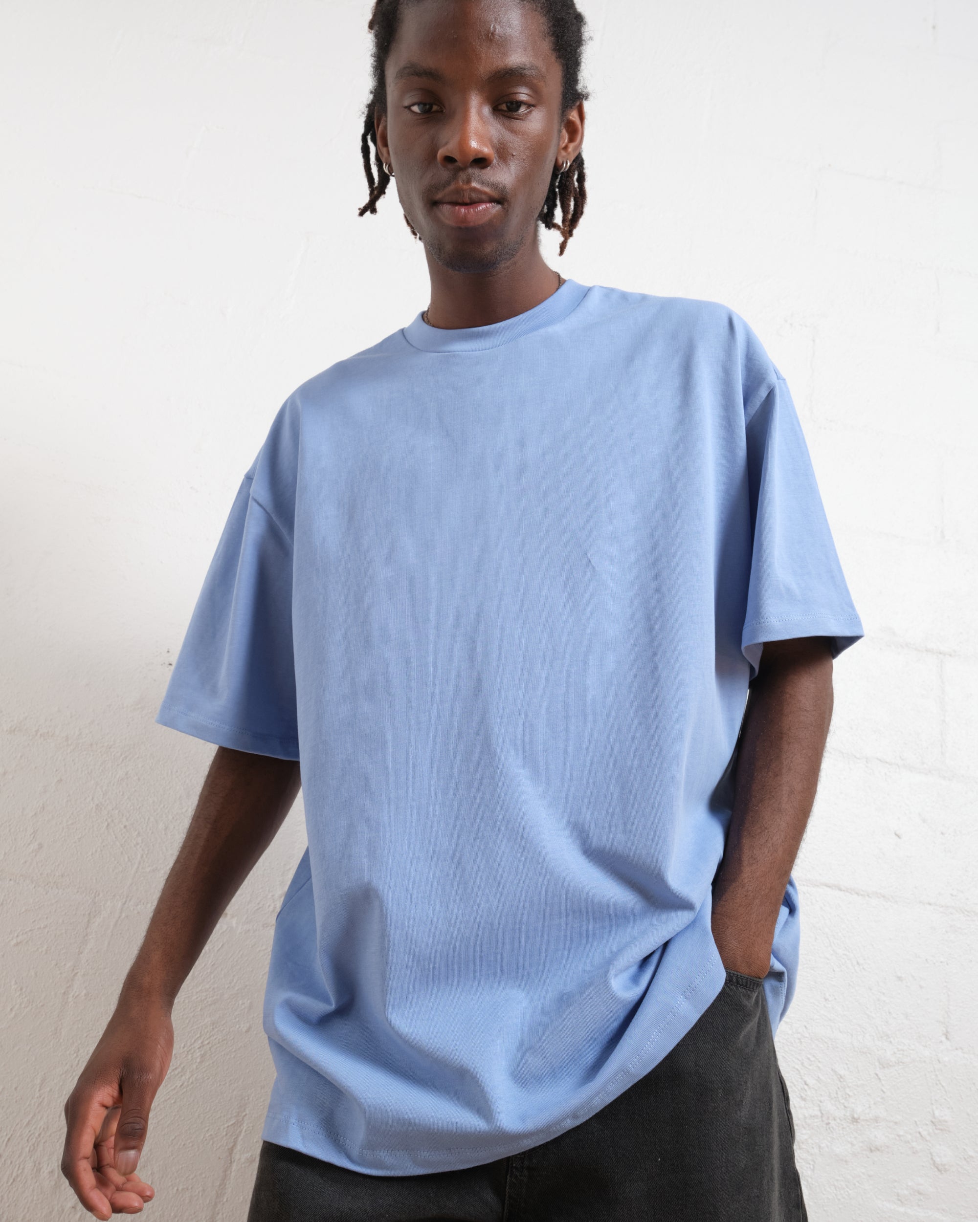 Oversized Tee 4 Pack: Powder Blue, Lilac, White, Natural