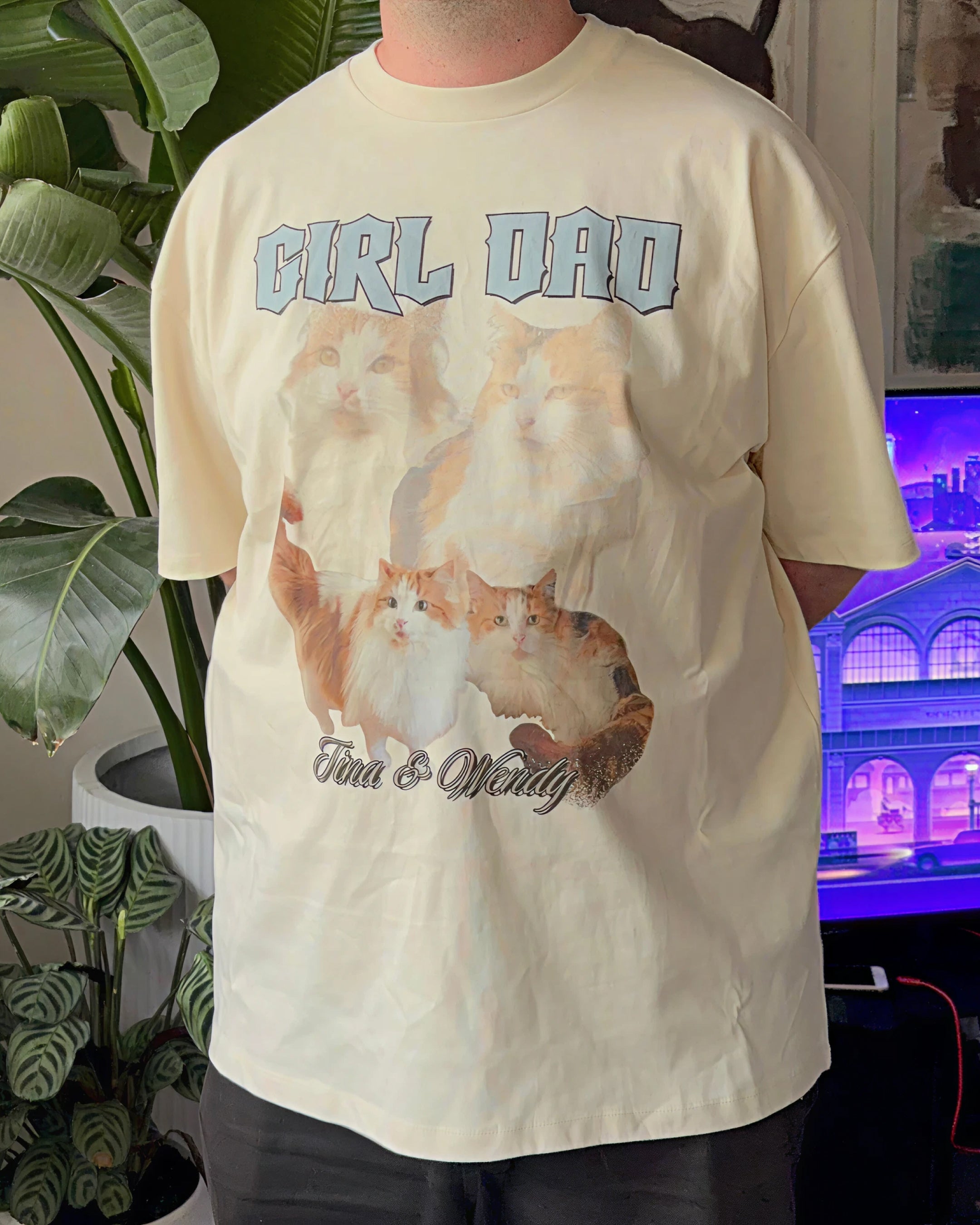 Bootleg Oversized Tee Custom Oversized Tee – view 11