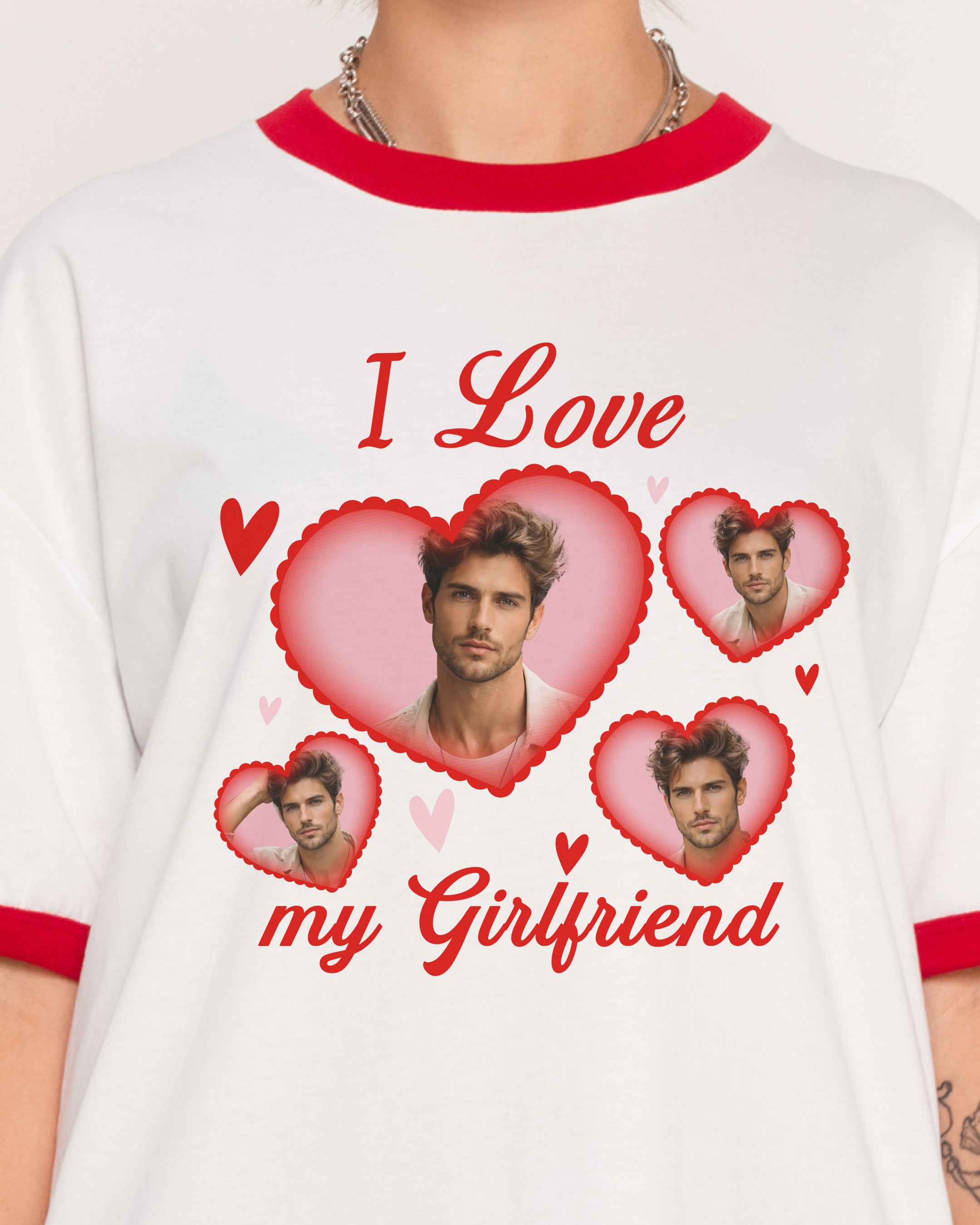 I Love My Girlfriend/Boyfriend Teee | Personalised T-Shirts