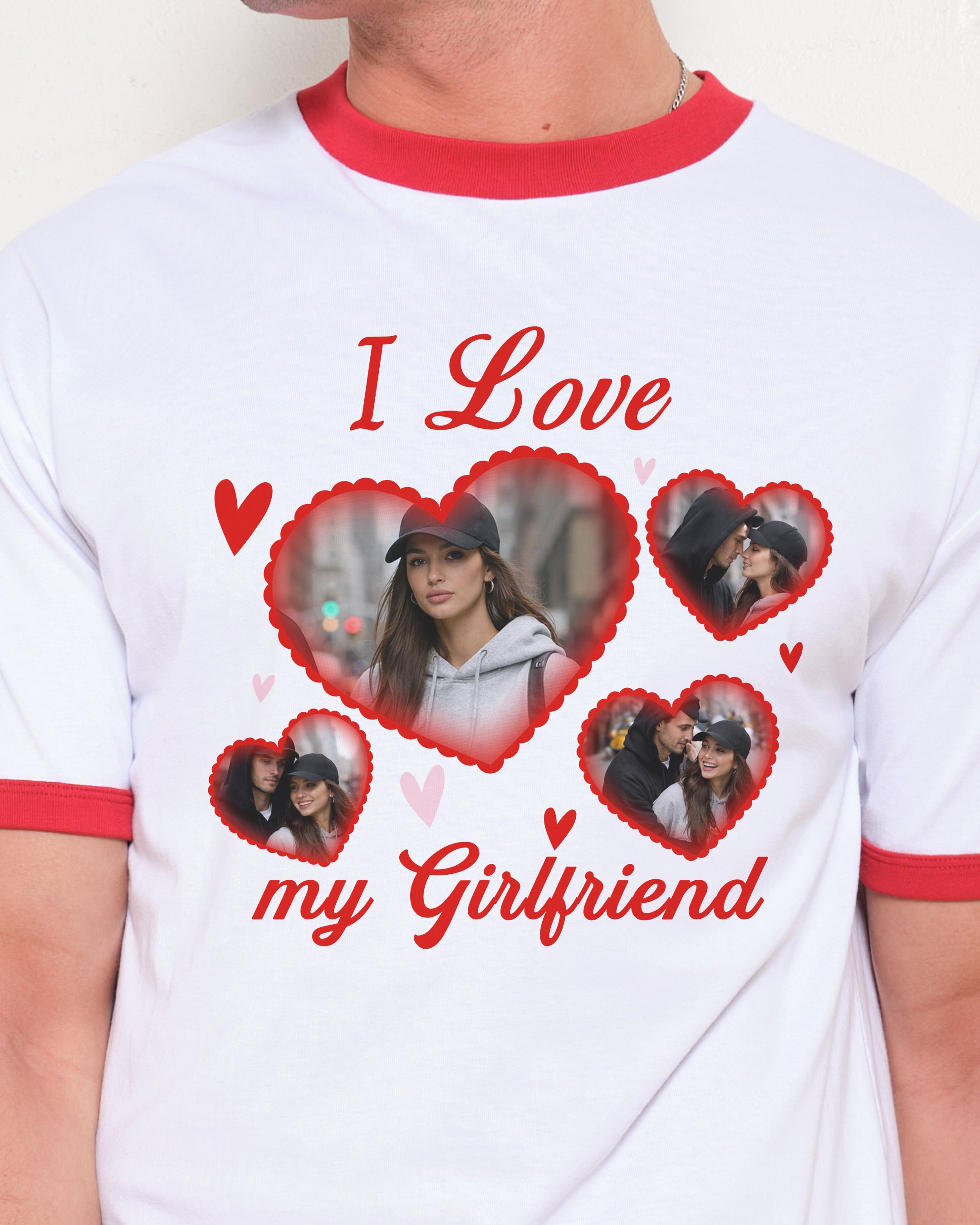 I Love My Girlfriend/Boyfriend Teee | Personalised T-Shirts