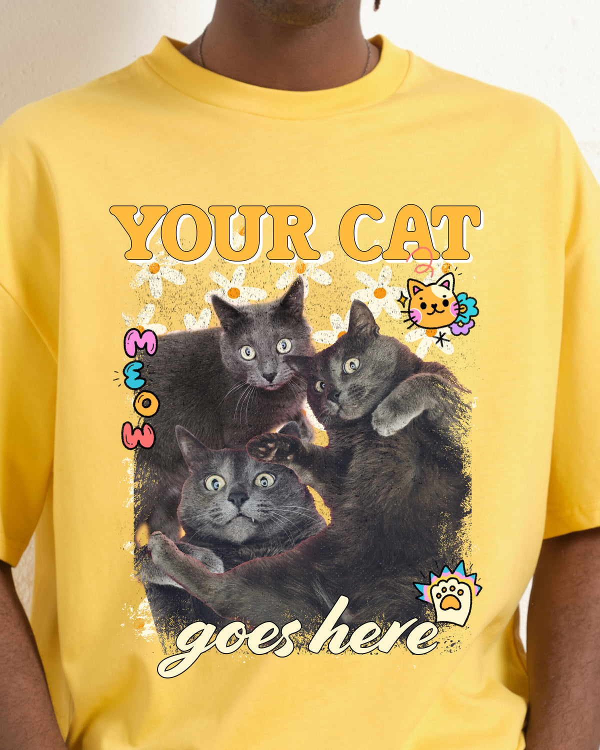Custom T-Shirts | Create Your Own Custom Cat Bootleg Tee