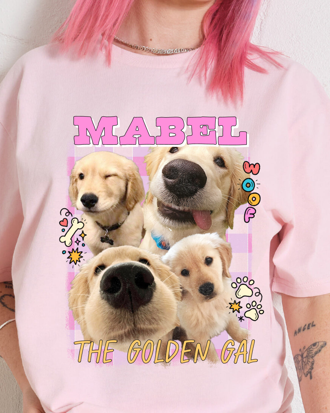 Dog Bootleg Tee Custom Tee – view 2