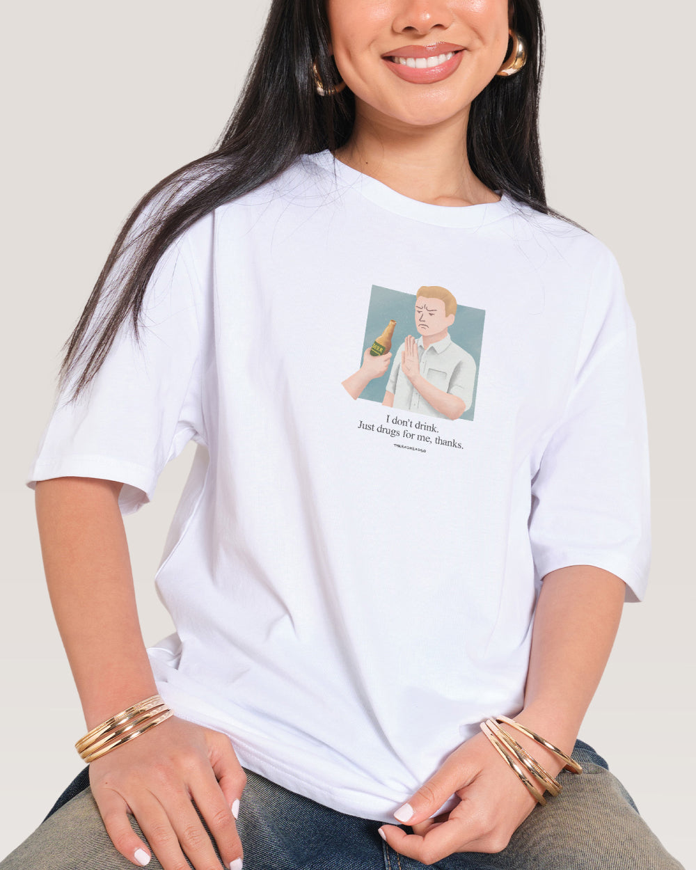 I Don't Drink T-Shirt Threadheads Australia Online