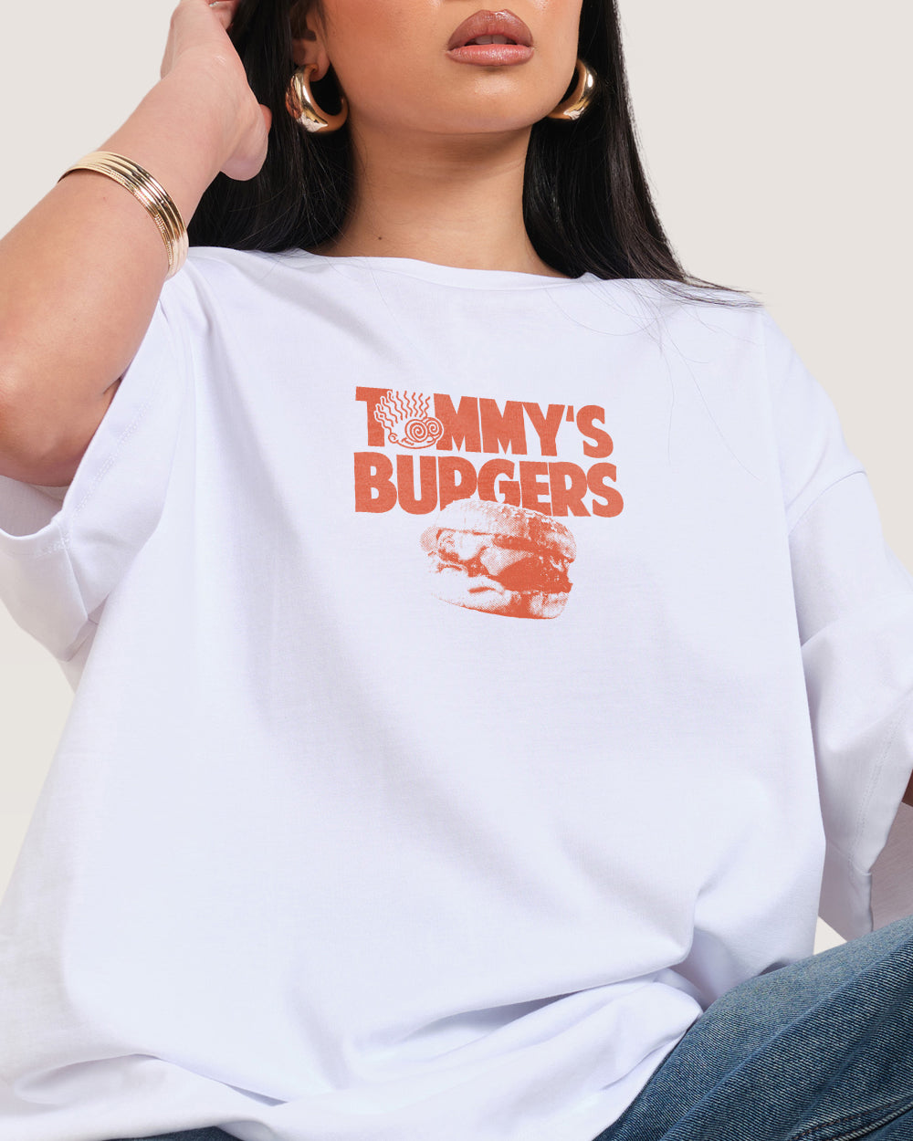 Tommy’s Burgers Oversized Tee Threadheads Australia Online