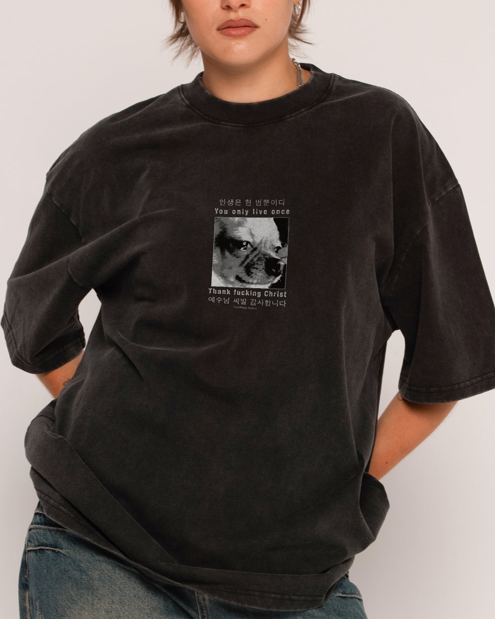 You Only Live Once Wash Tee Threadheads Australia Online