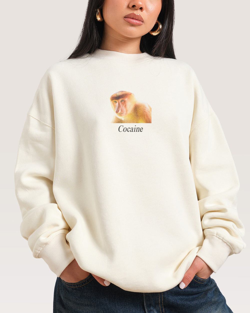 Cocaine Monkey Sweatshirt Threadheads Australia Online