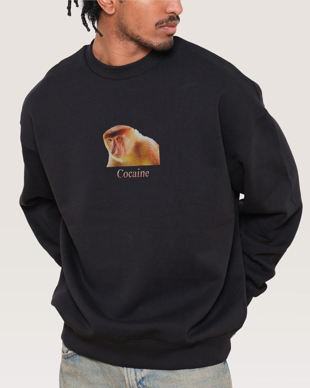 Cocaine Monkey Sweatshirt Threadheads Australia Online