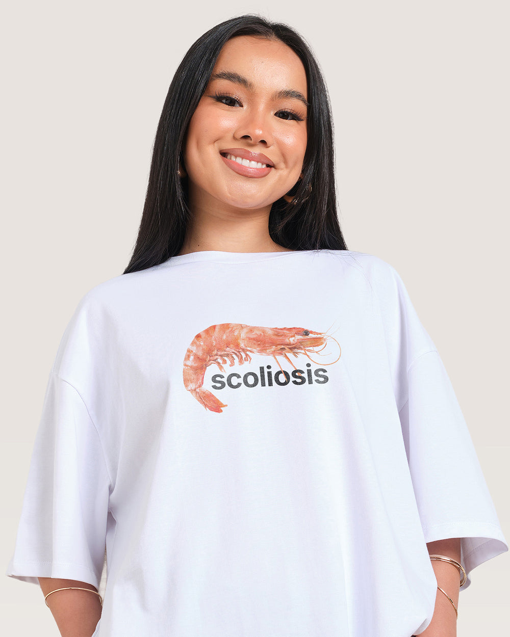 Scoliosis Oversized Tee Threadheads Australia Online