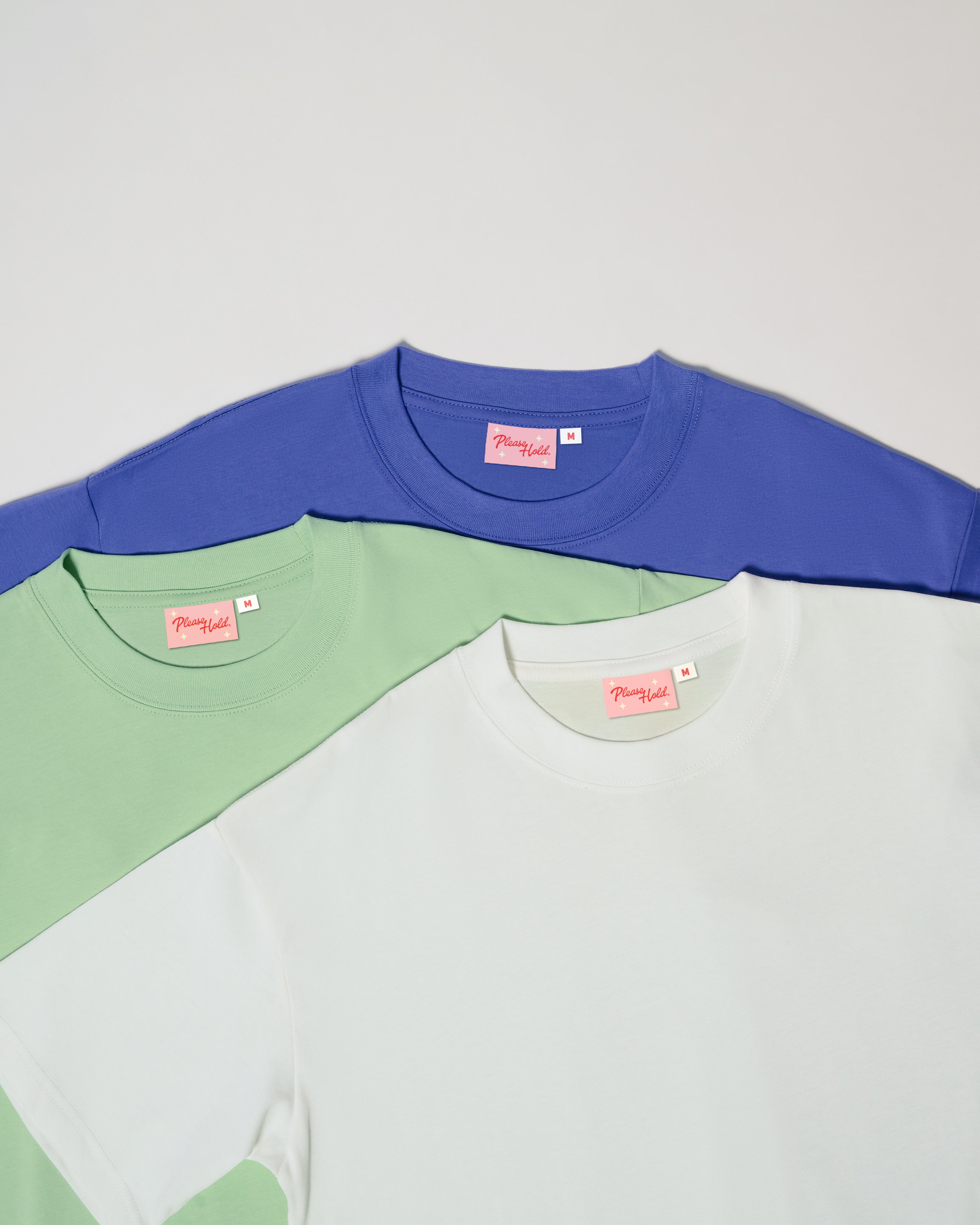 Boxy Crop Tee 3-Pack: Dusk, Pistachio, White