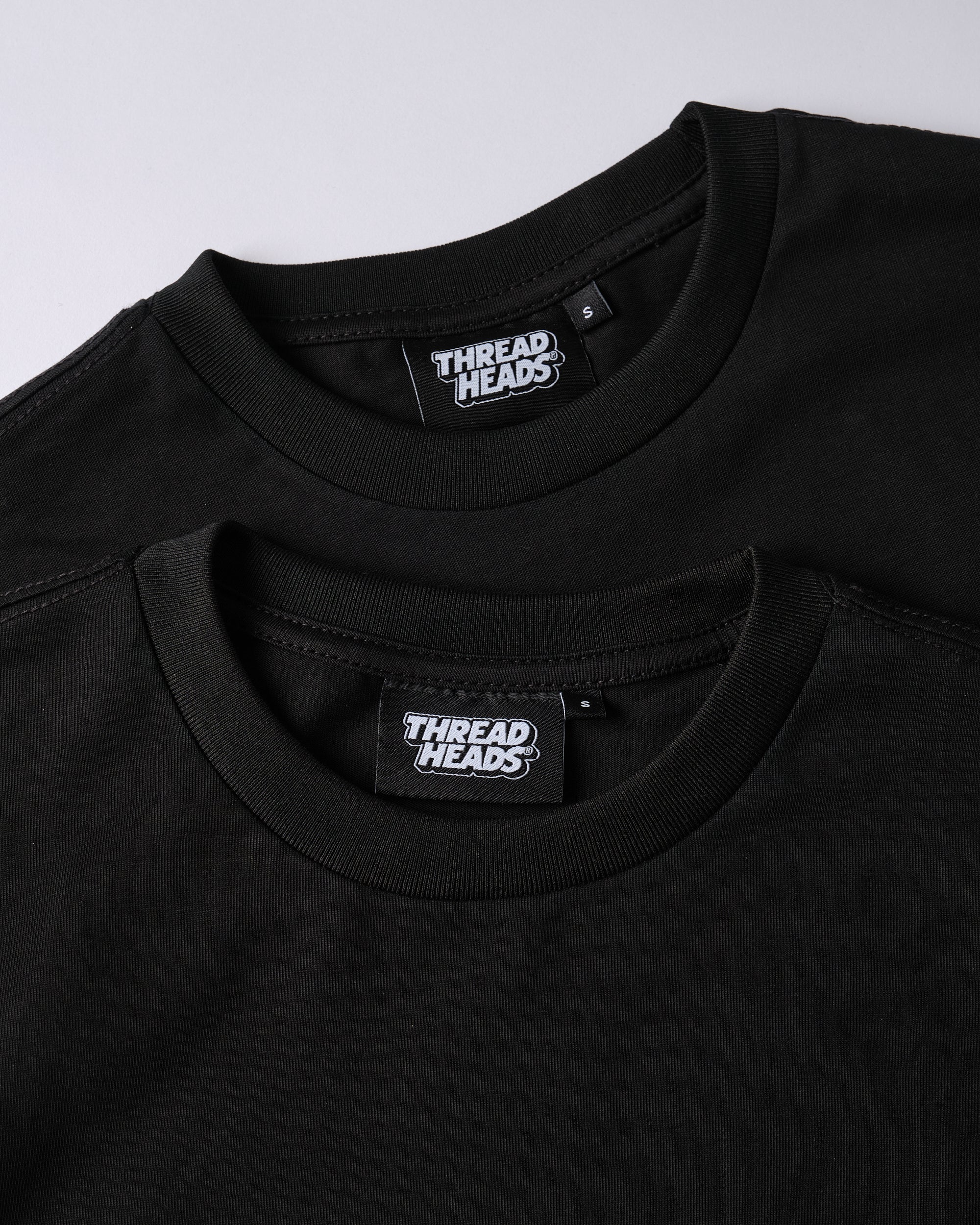 AD Processing Oversized S/S Tee【BLACK】 Oversized Tee 2-Pack: Black | Threadheads