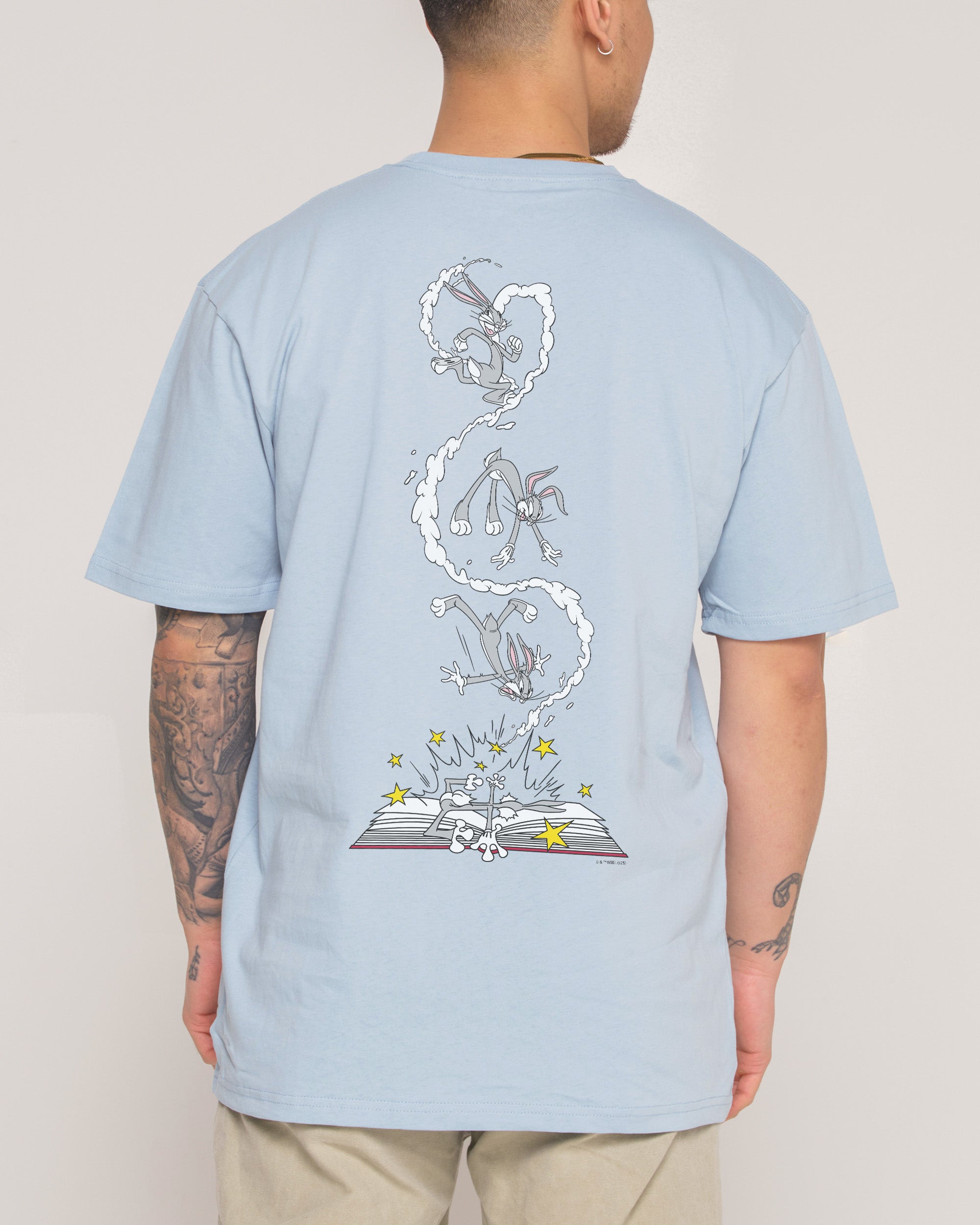 Bugs Bunny Book Crash T-Shirt Australia Threadheads Online