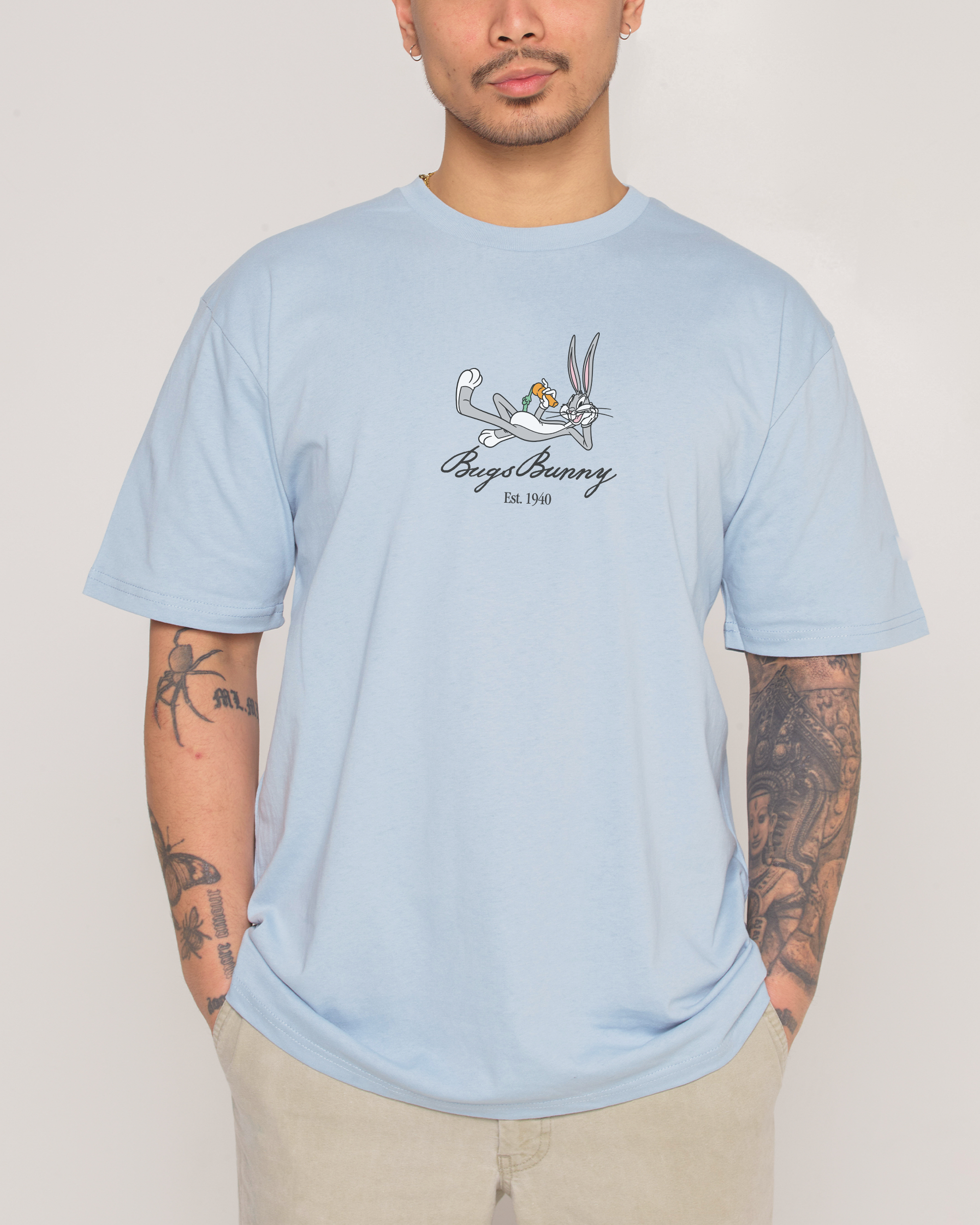 Bugs Bunny Book Crash T-Shirt Australia Threadheads Online