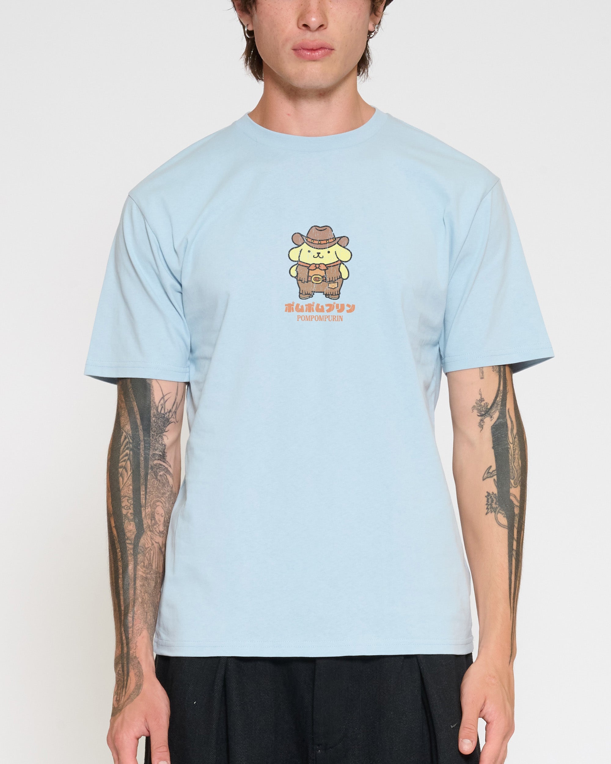 Pompompurin Yeehaw T-Shirt Official Hello Kitty and Friends collab Threadheads