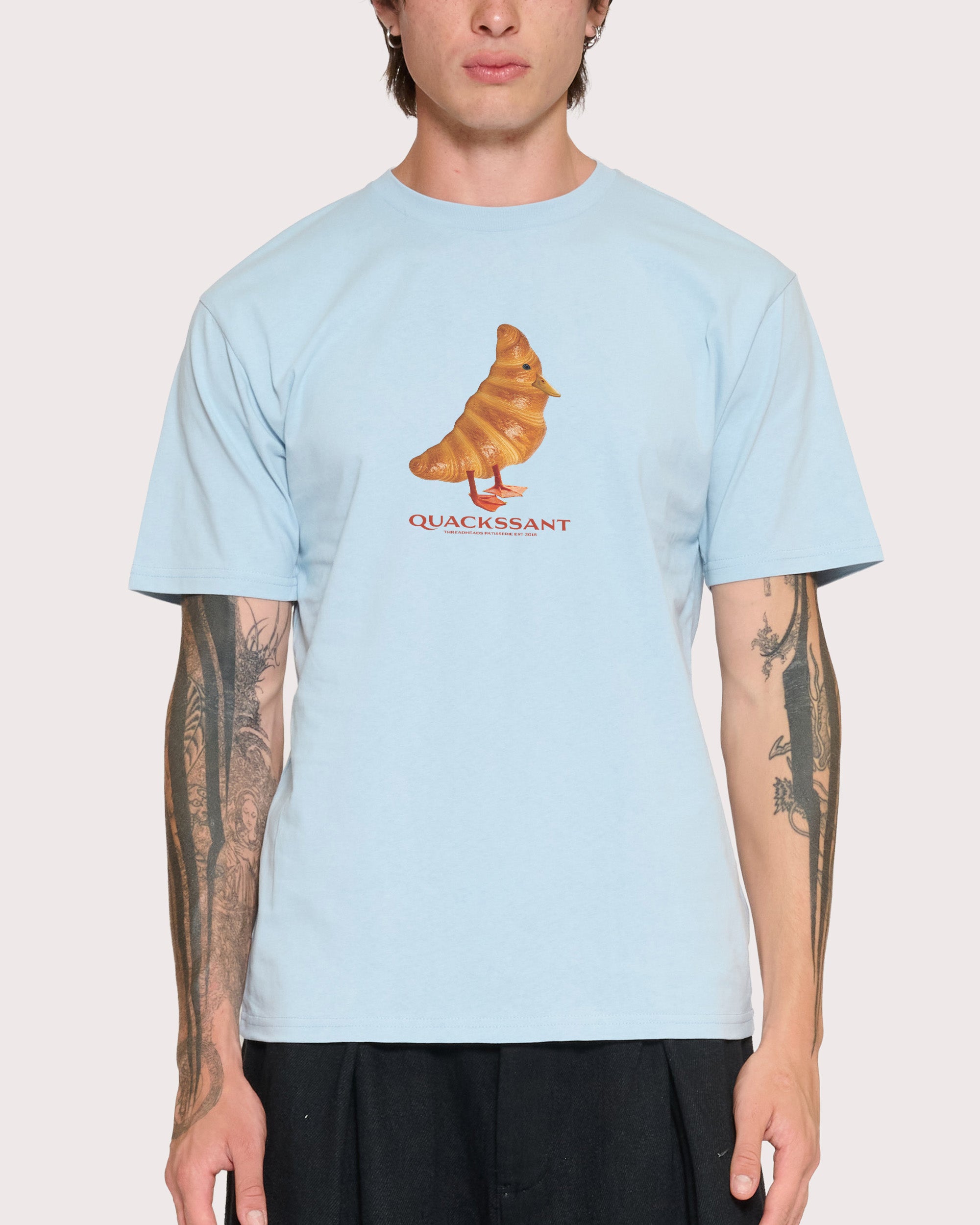 Quackssant Pale Blue T-Shirt