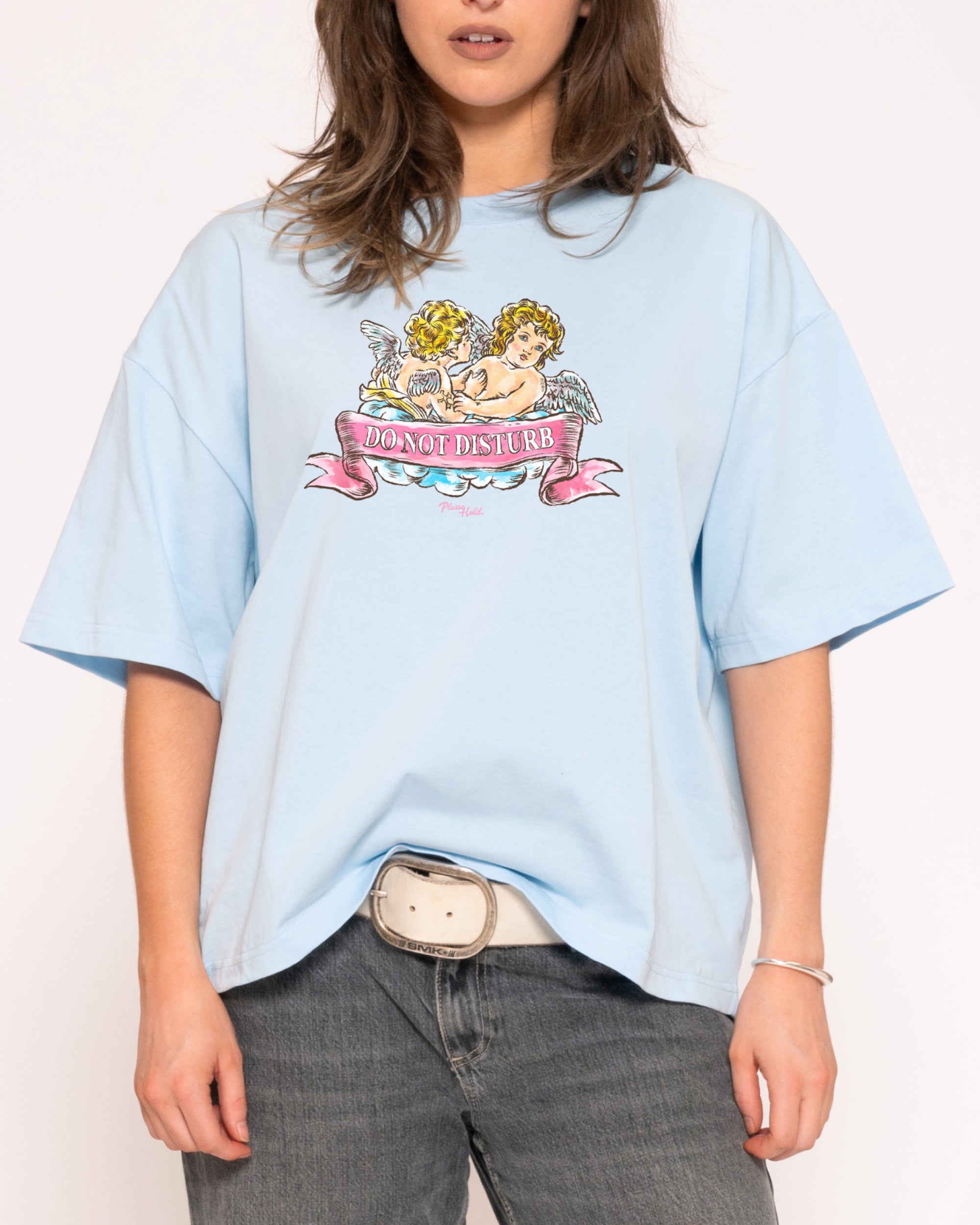 Do Not Disturb Boxy Crop Tee