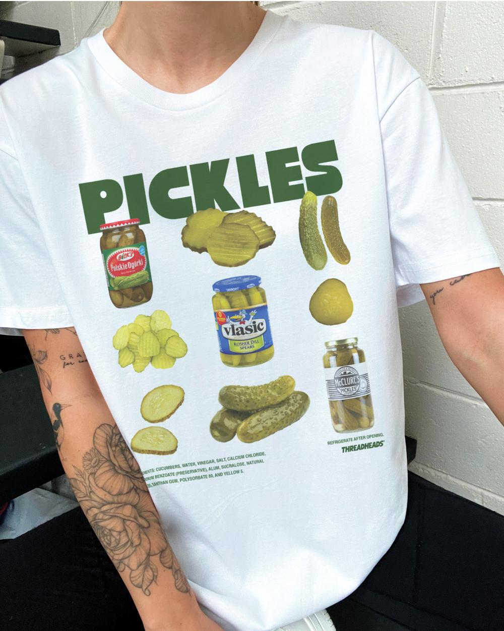 The Pickles T-Shirt Australia Online White