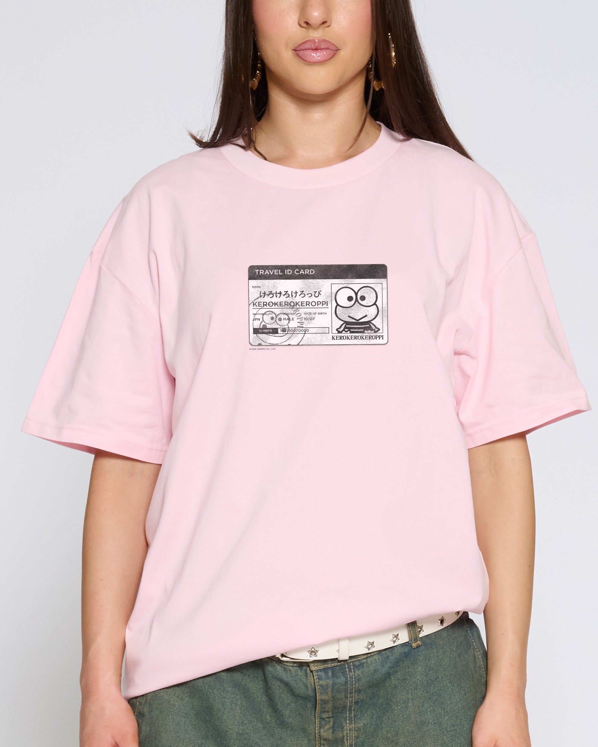 Keroppi ID T-Shirt Official Hello Kitty and Friends collab Threadheads