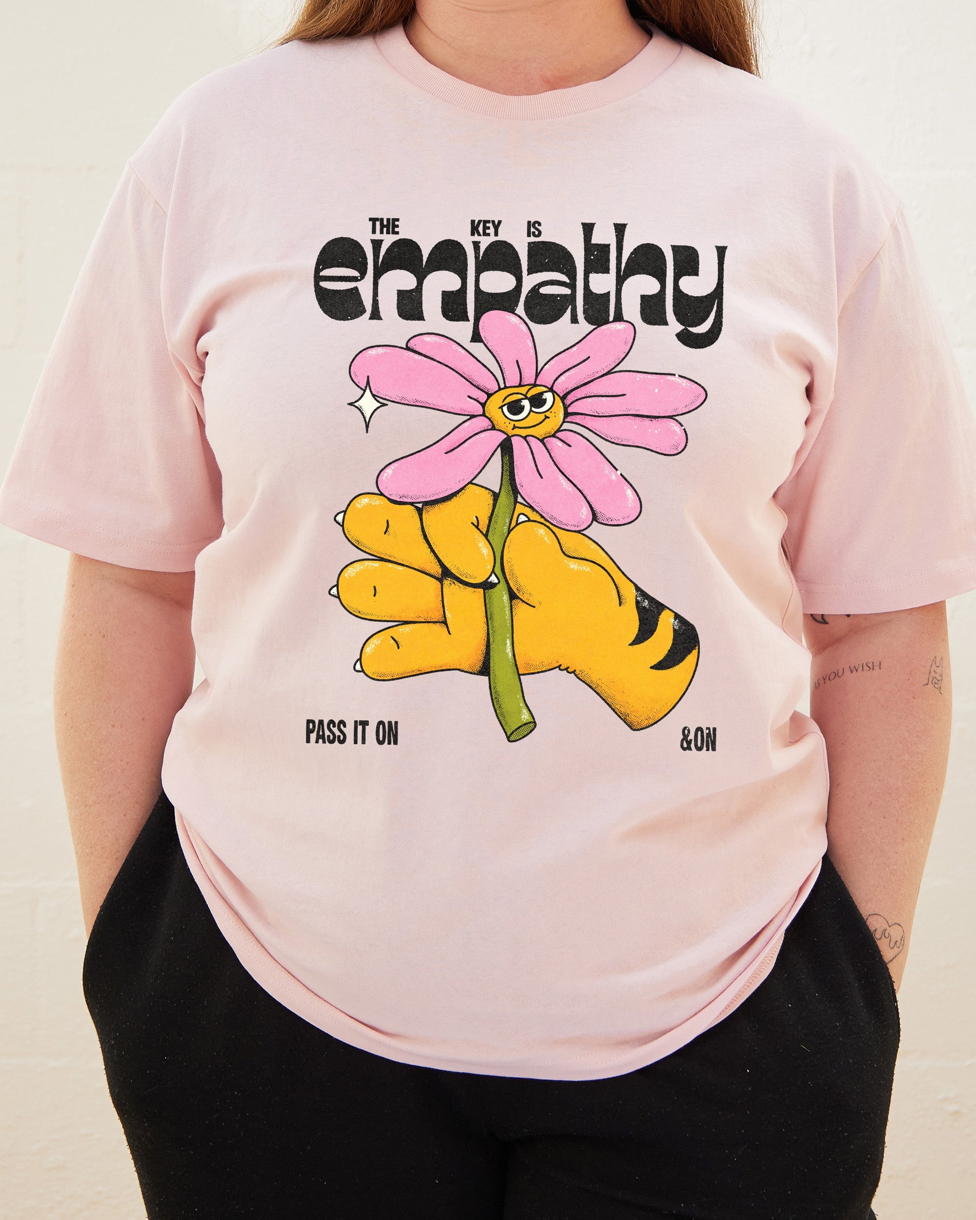 Empathy T-Shirt Australia Online Pink