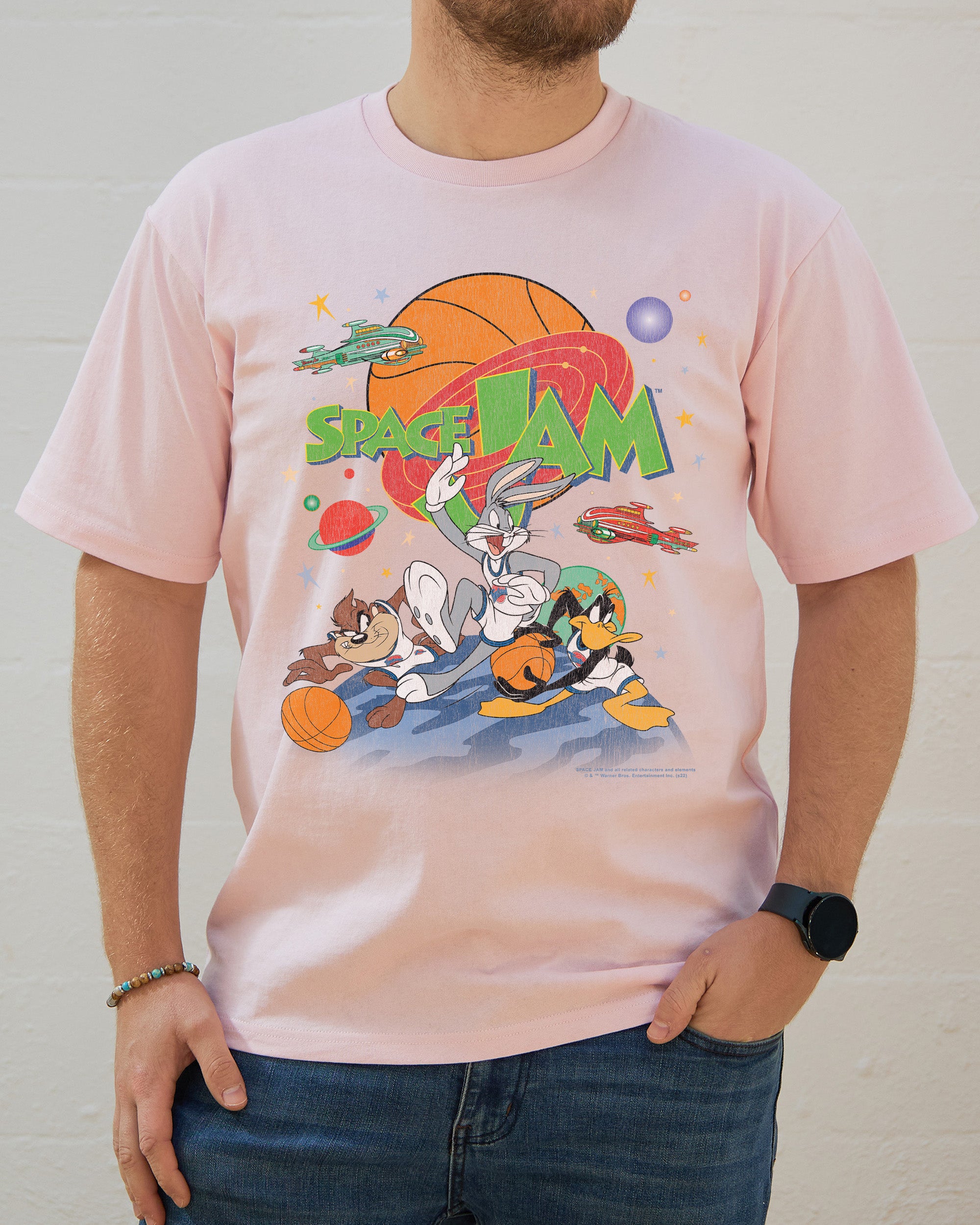 T shirt space discount jam