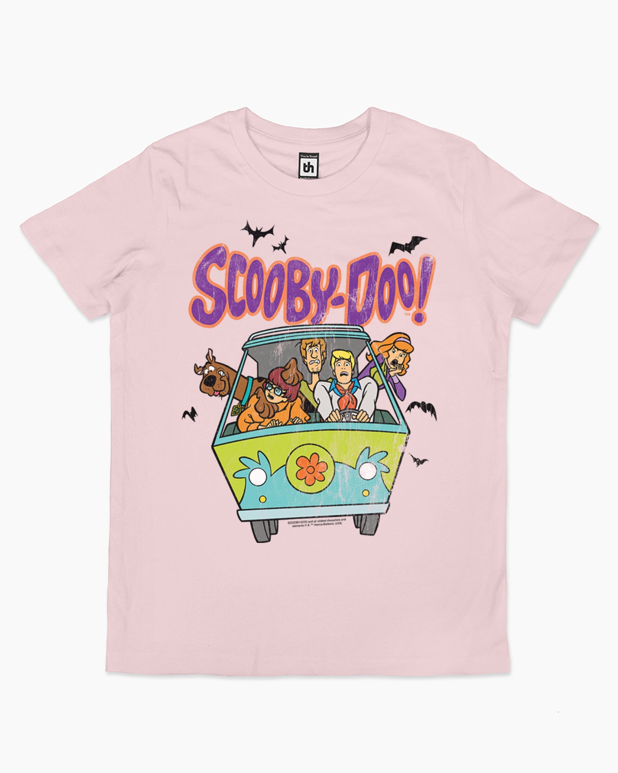 Scooby Doo Bats Kids T-Shirt Australia Online Pink