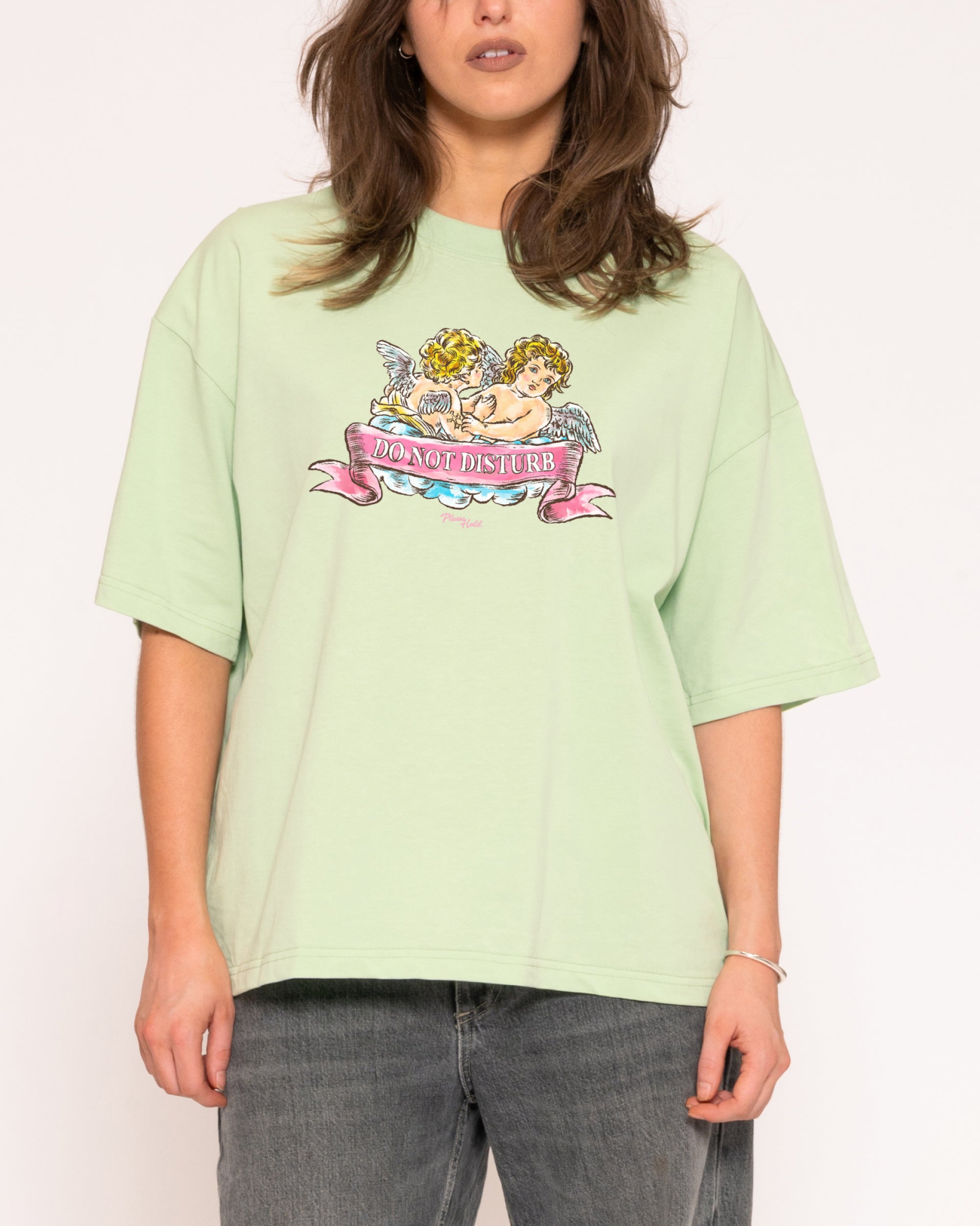 Do Not Disturb Boxy Crop Tee