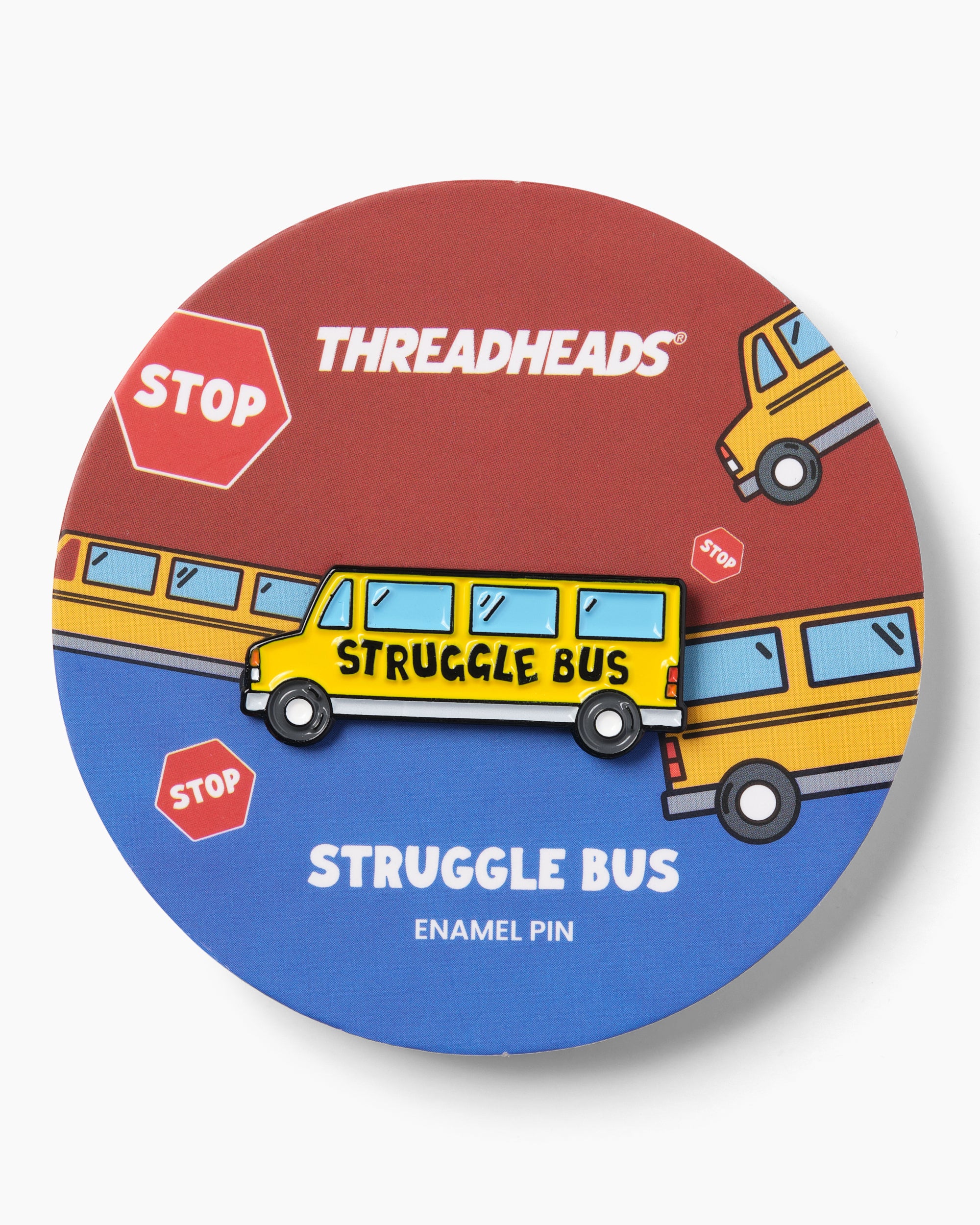 Struggle Bus Enamel Pin Australia Online