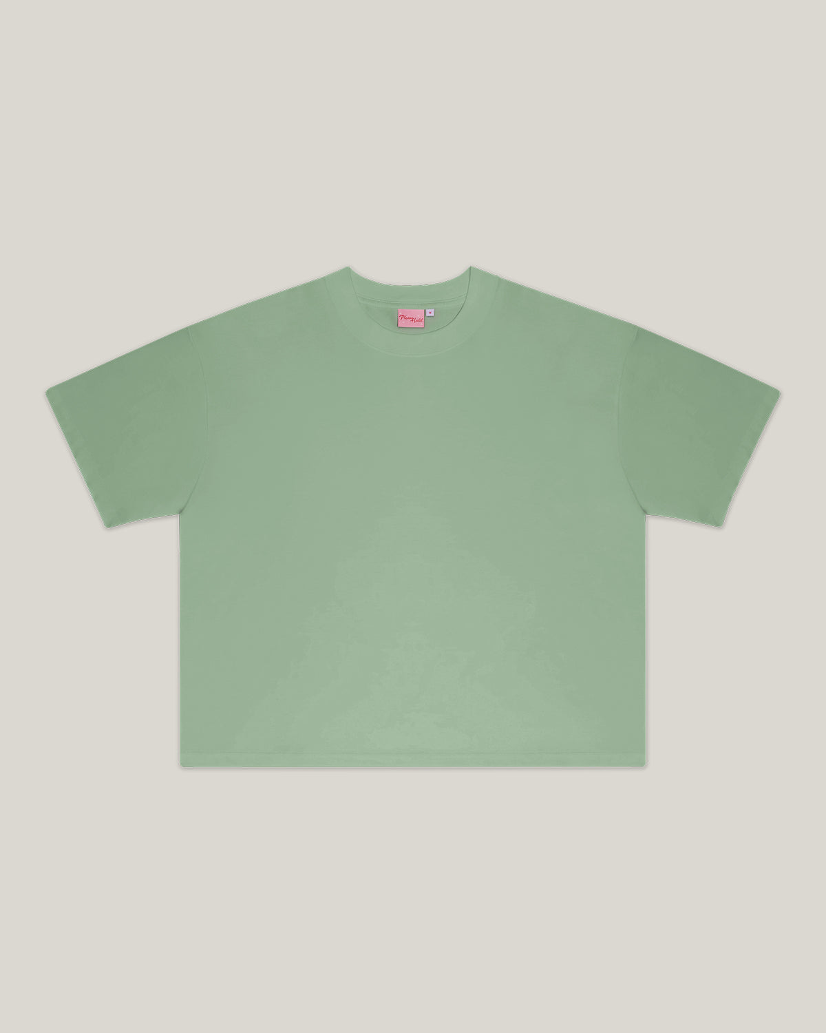 Custom Boxy Crop Tee #colour_pistachio