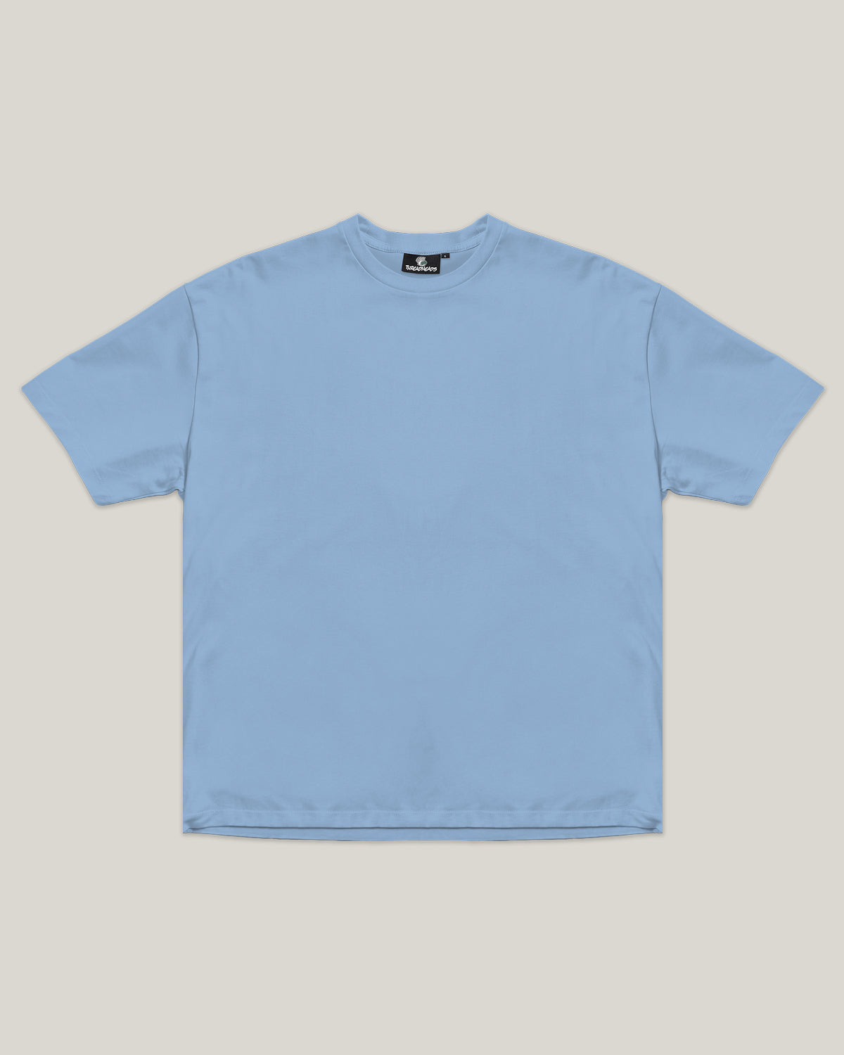 Custom Oversized Tee #colour_powder blue