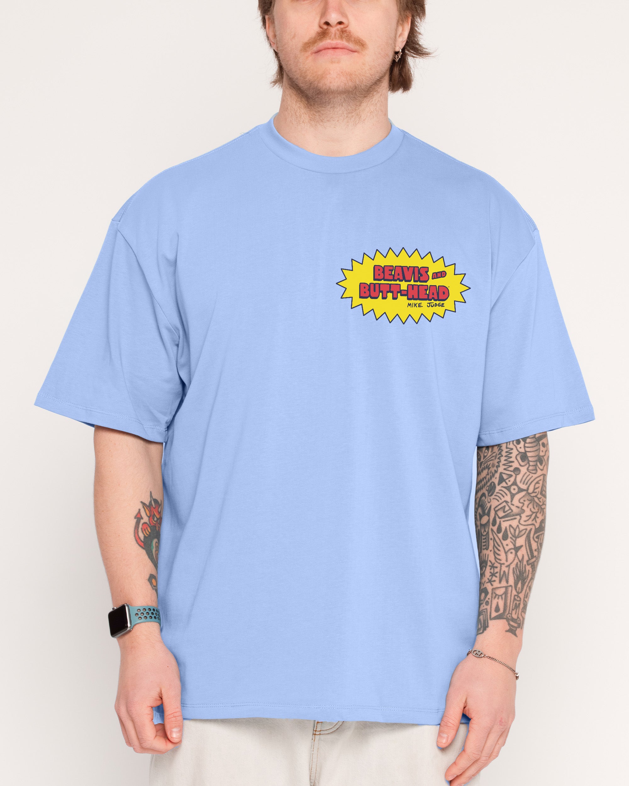 The Call Powder Blue Oversized Tee