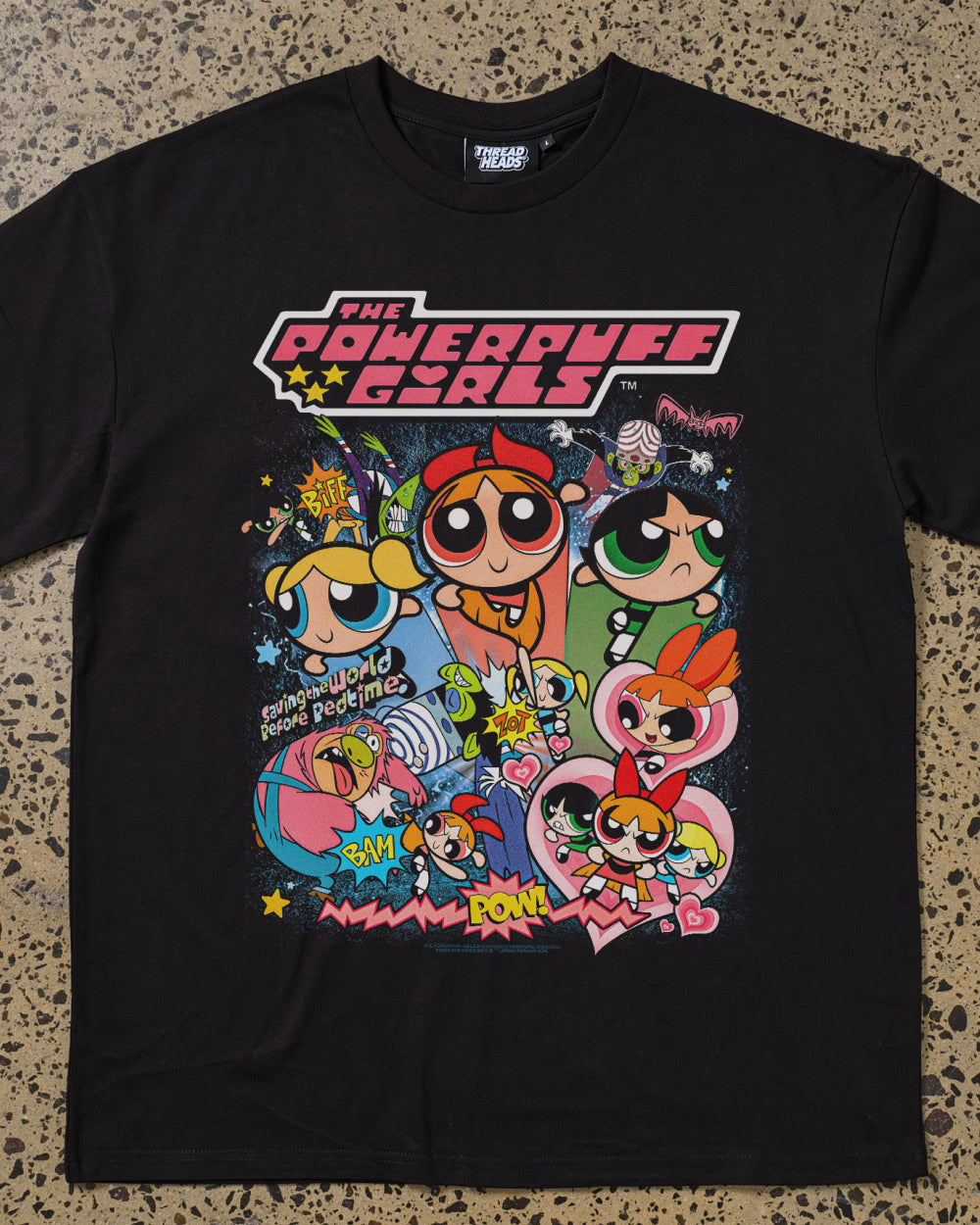 Powerpuff Girls Bootleg T-Shirt Australia Online Black