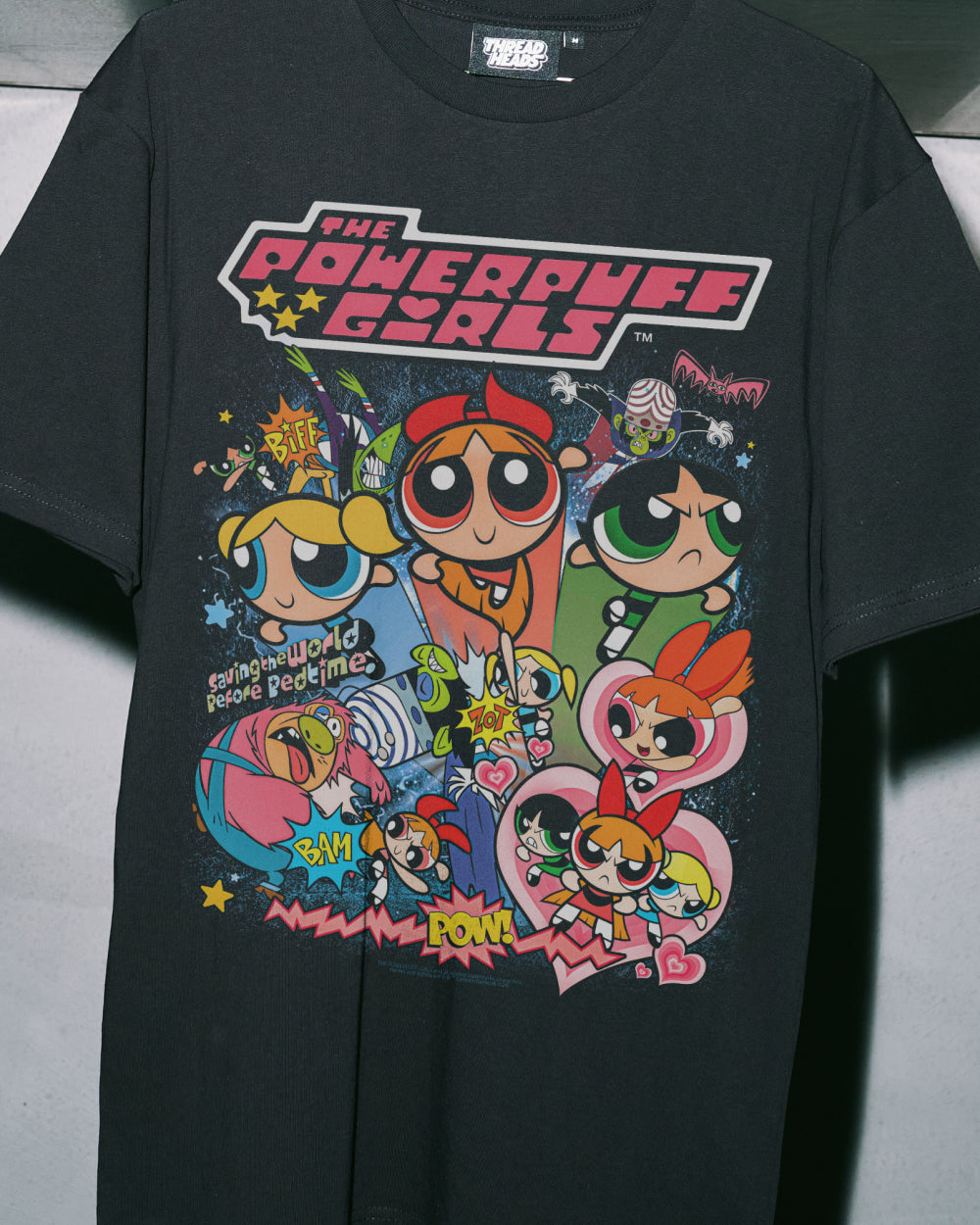 Powerpuff Girls Bootleg T-Shirt Australia Online Black