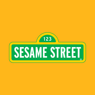 sesame street logo blank