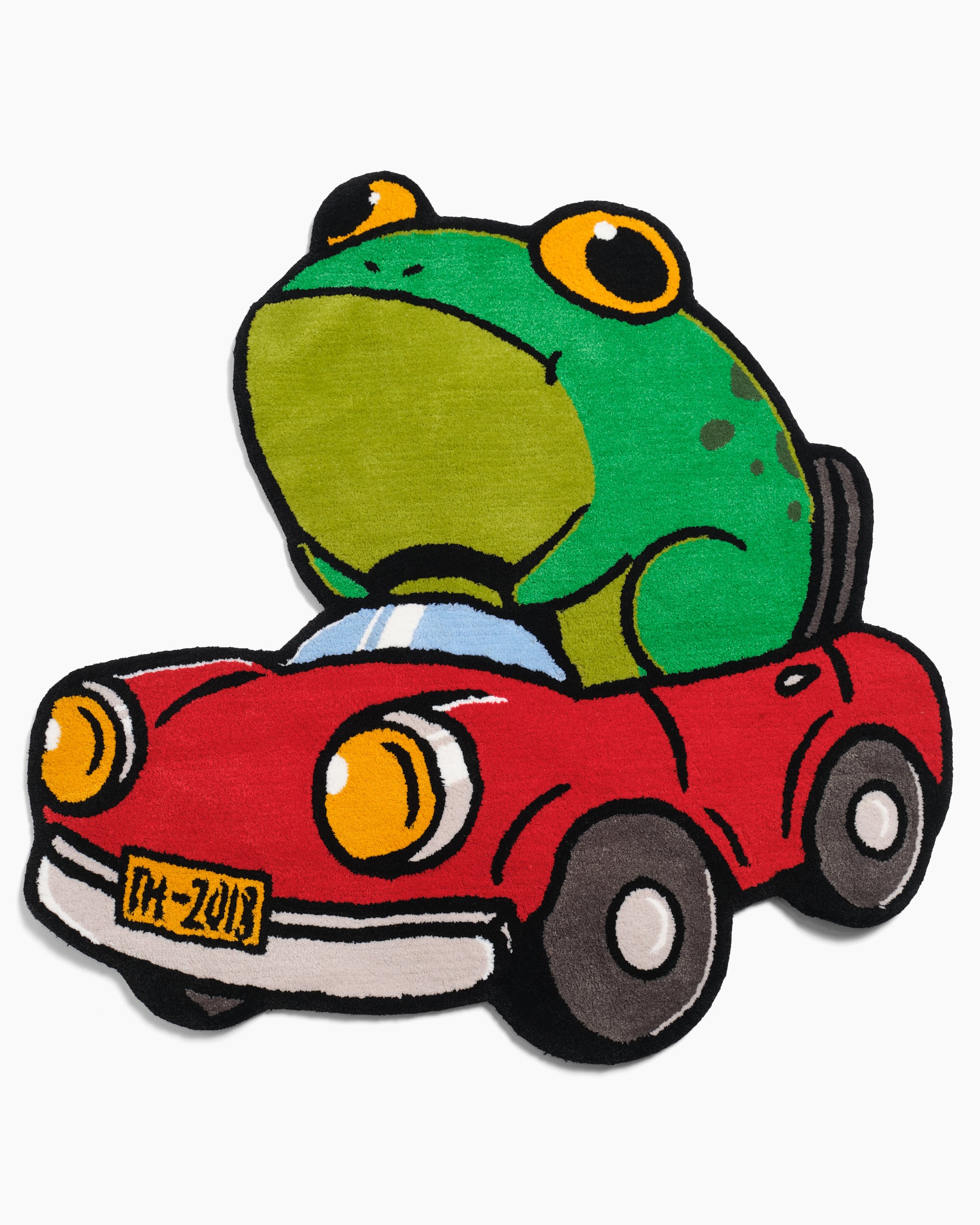 Car Frog Rug