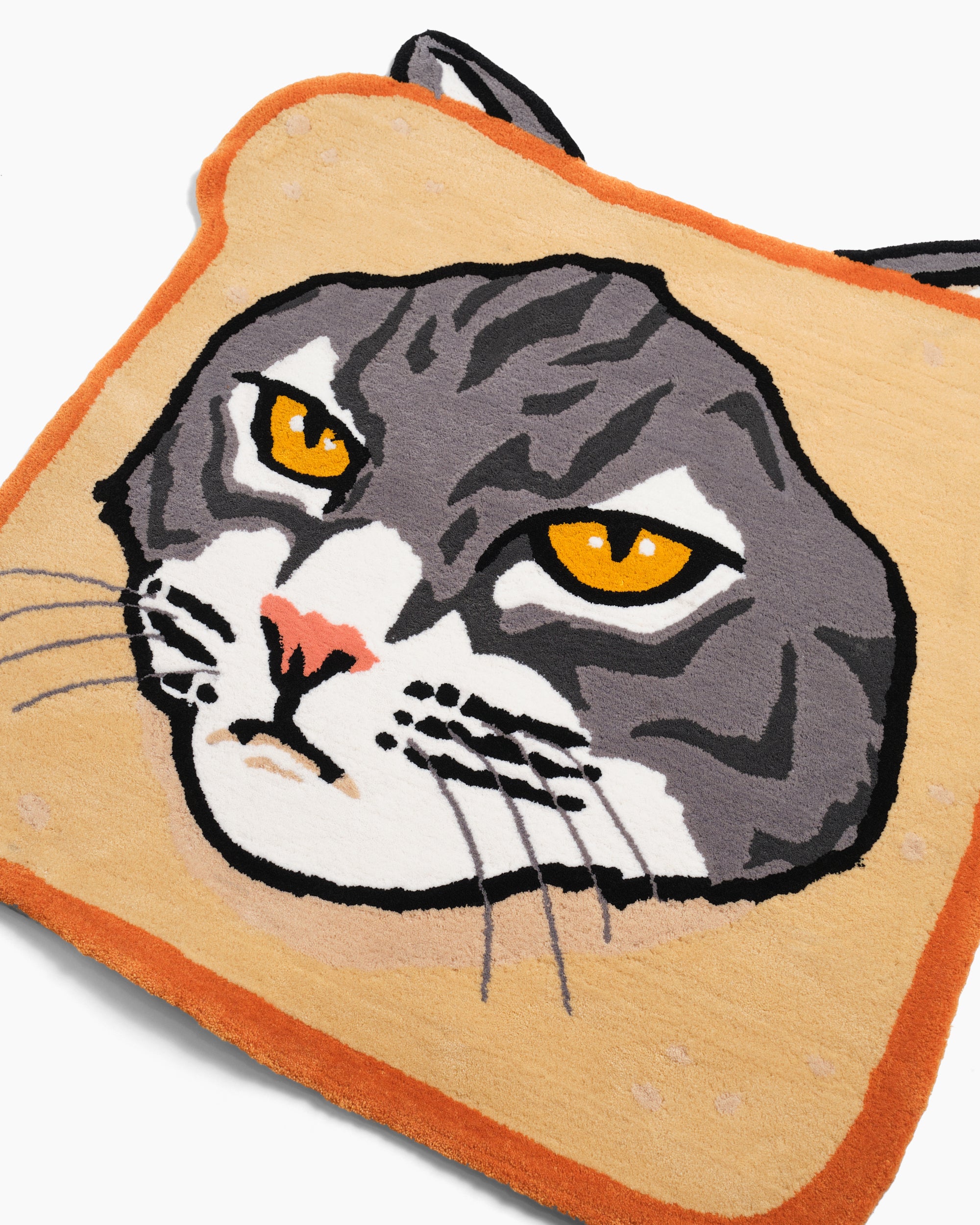 Cat Bread Rug