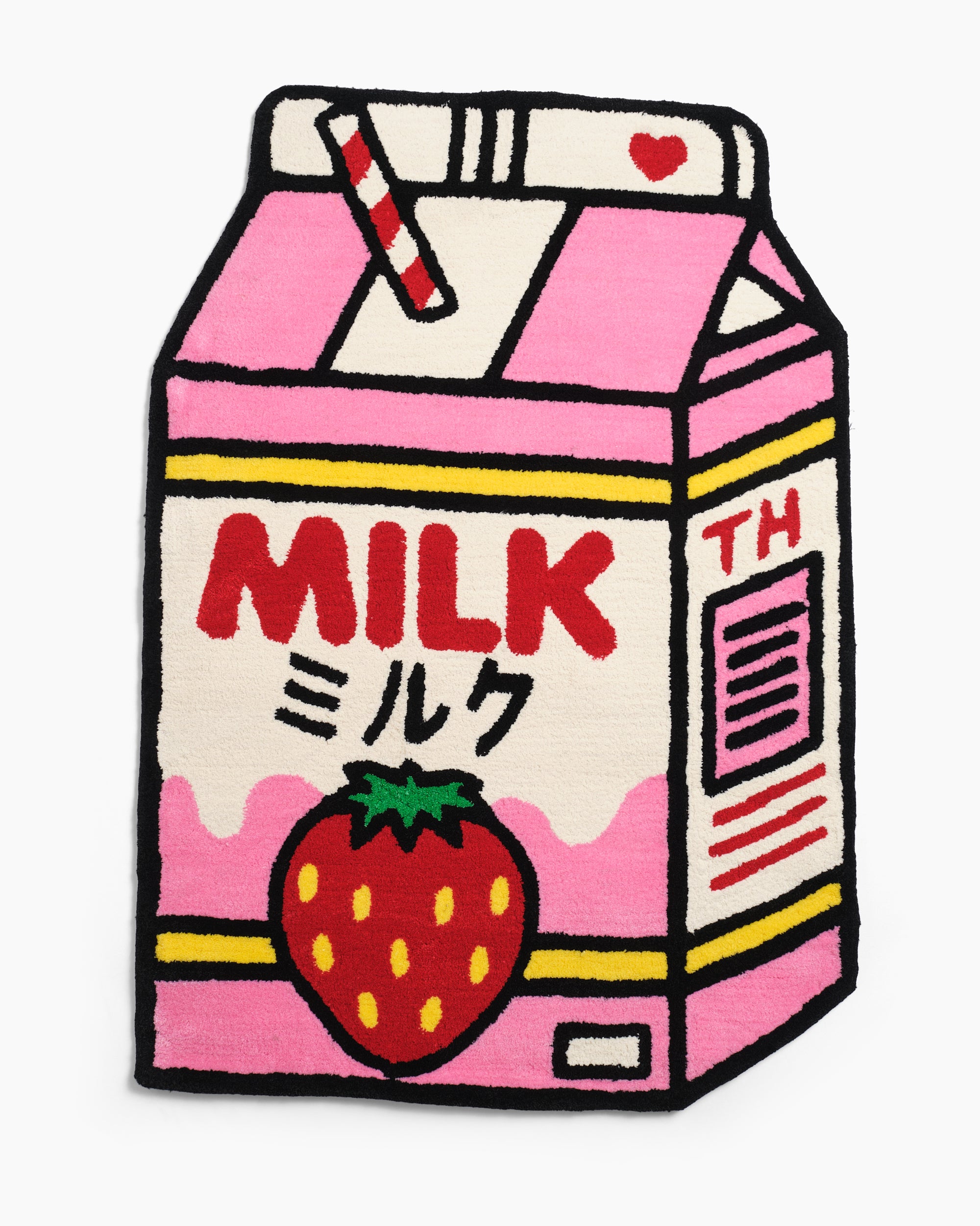 Strawberry Milk Rug