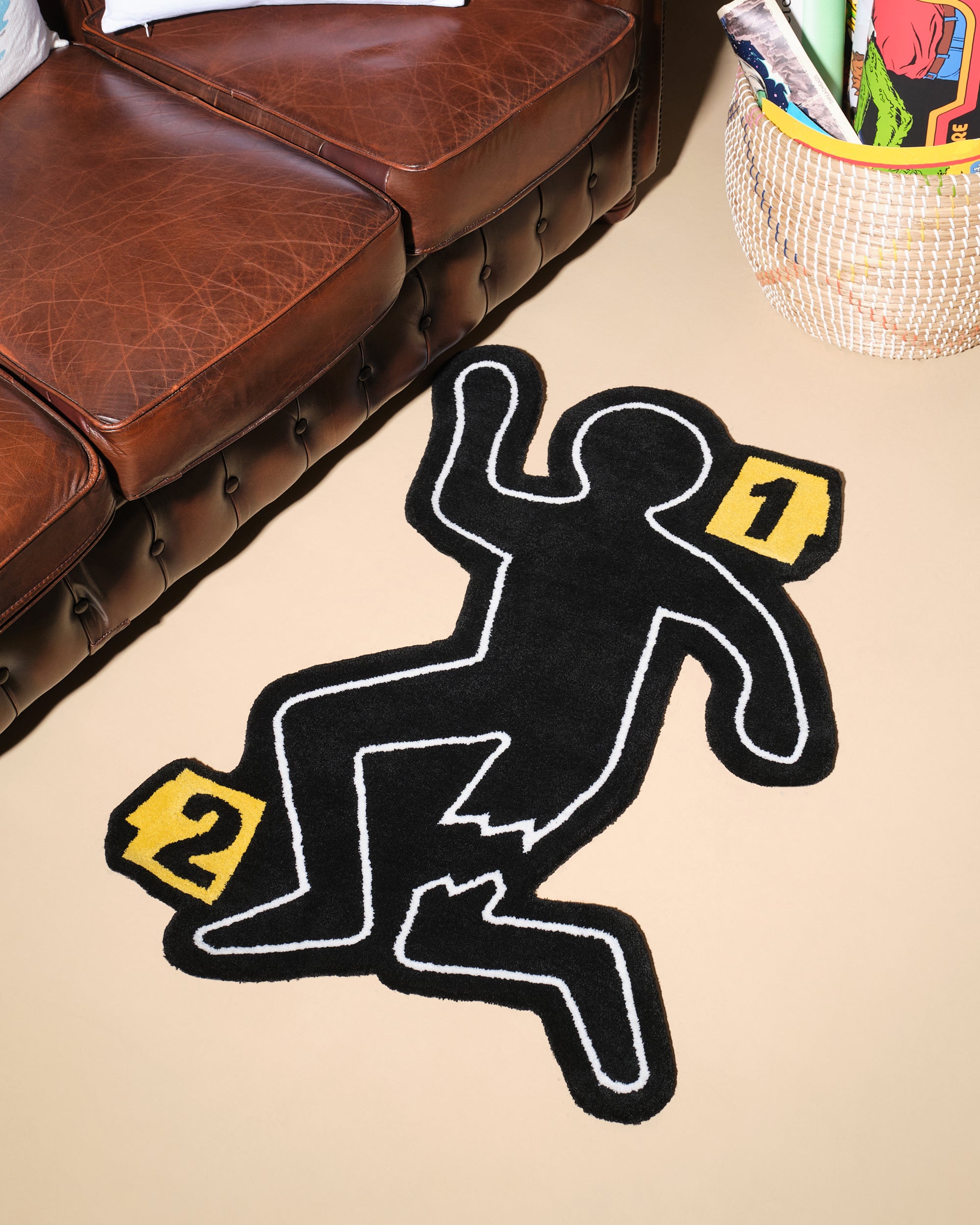 Crime Scene Rug | Tufted Rugs UK