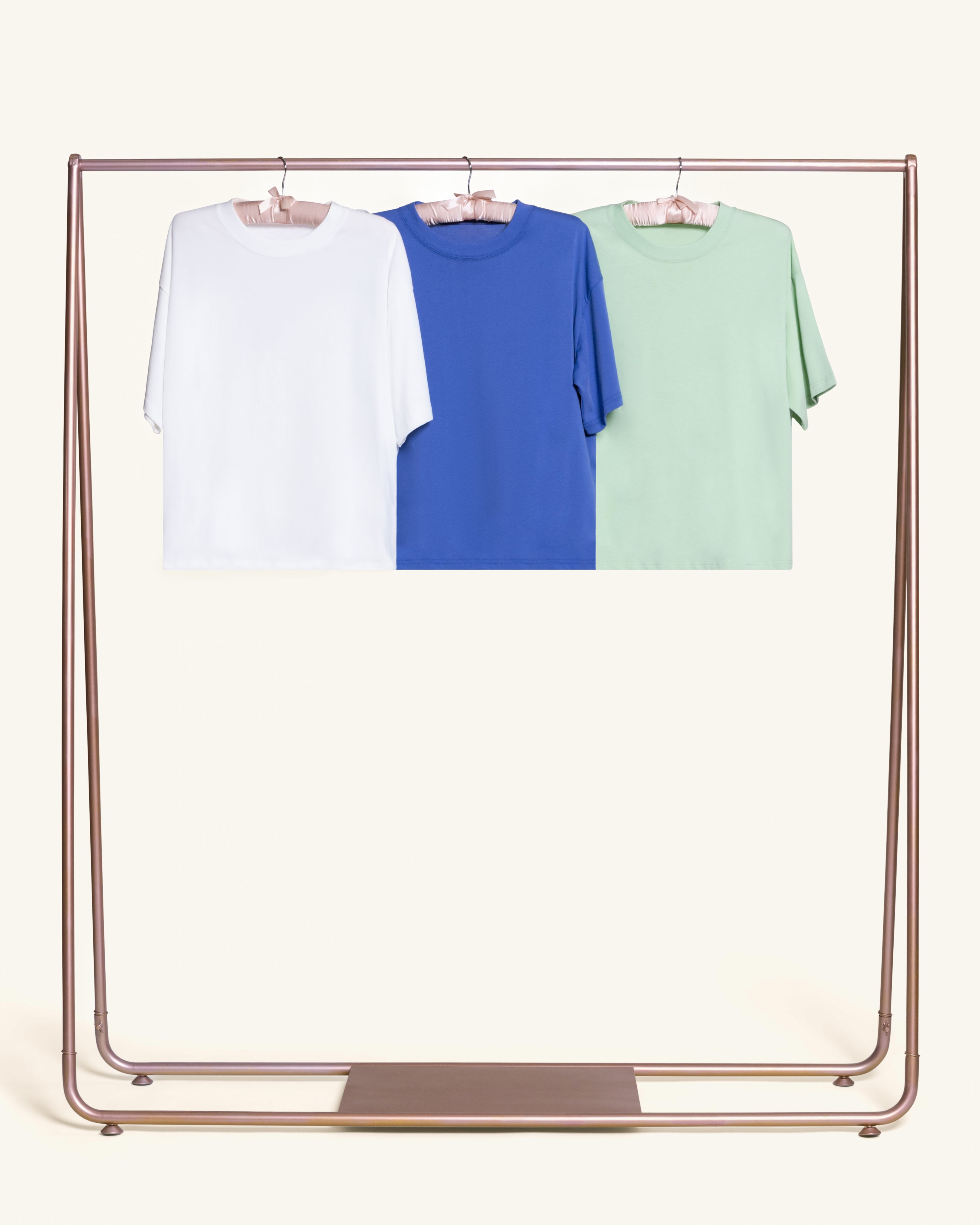 Boxy Crop Tee 3-Pack: Dusk, Pistachio, White