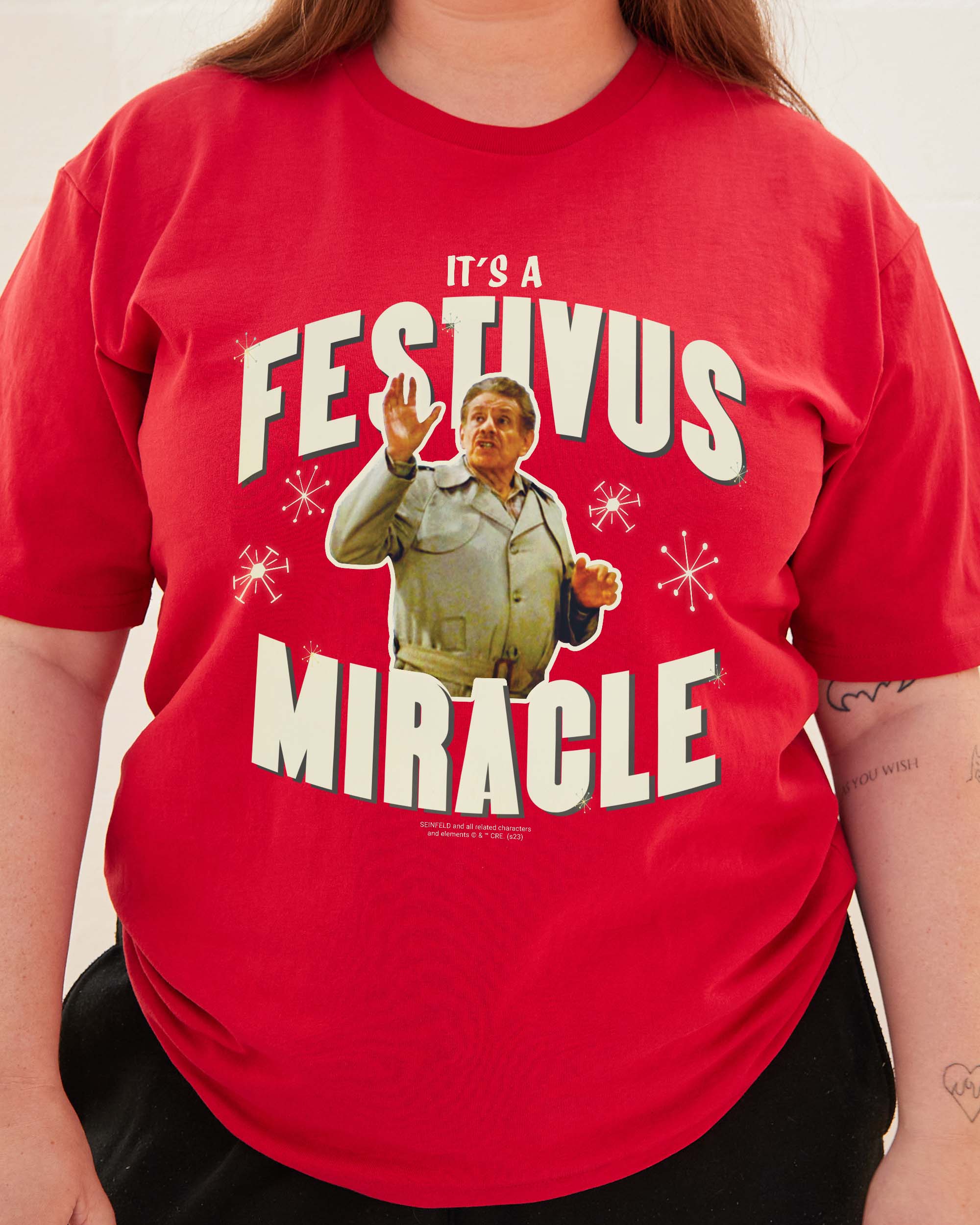 It's A Festivus Miracle T-Shirt Australia Online Red