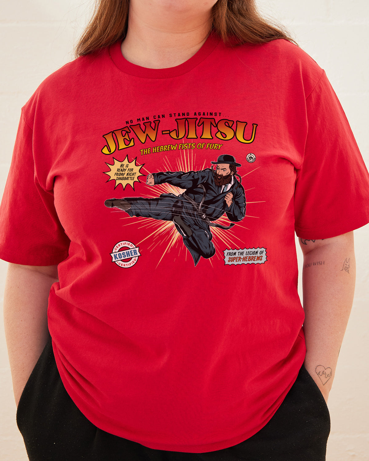 Jew-Jitsu T-Shirt | Funny T-Shirt