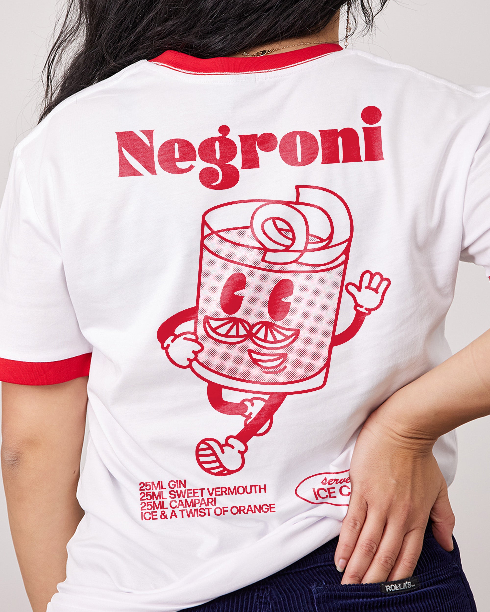 Negroni T-Shirt #colour_red ringer