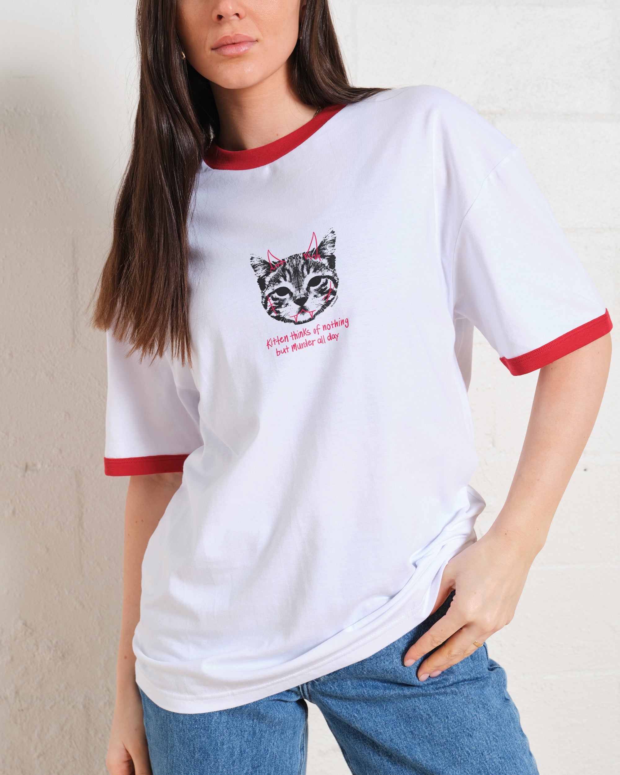 Demon Kitten T-Shirt Australia Online Threadheads