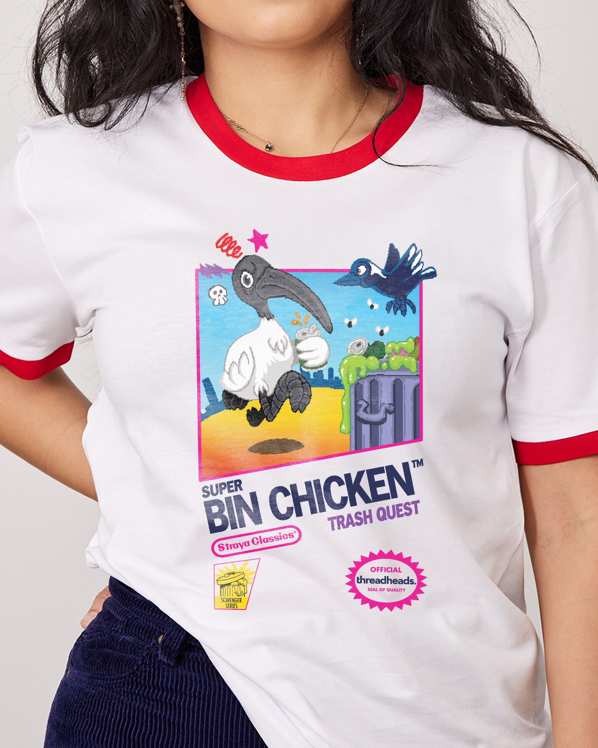 Super Bin Chicken T-Shirt